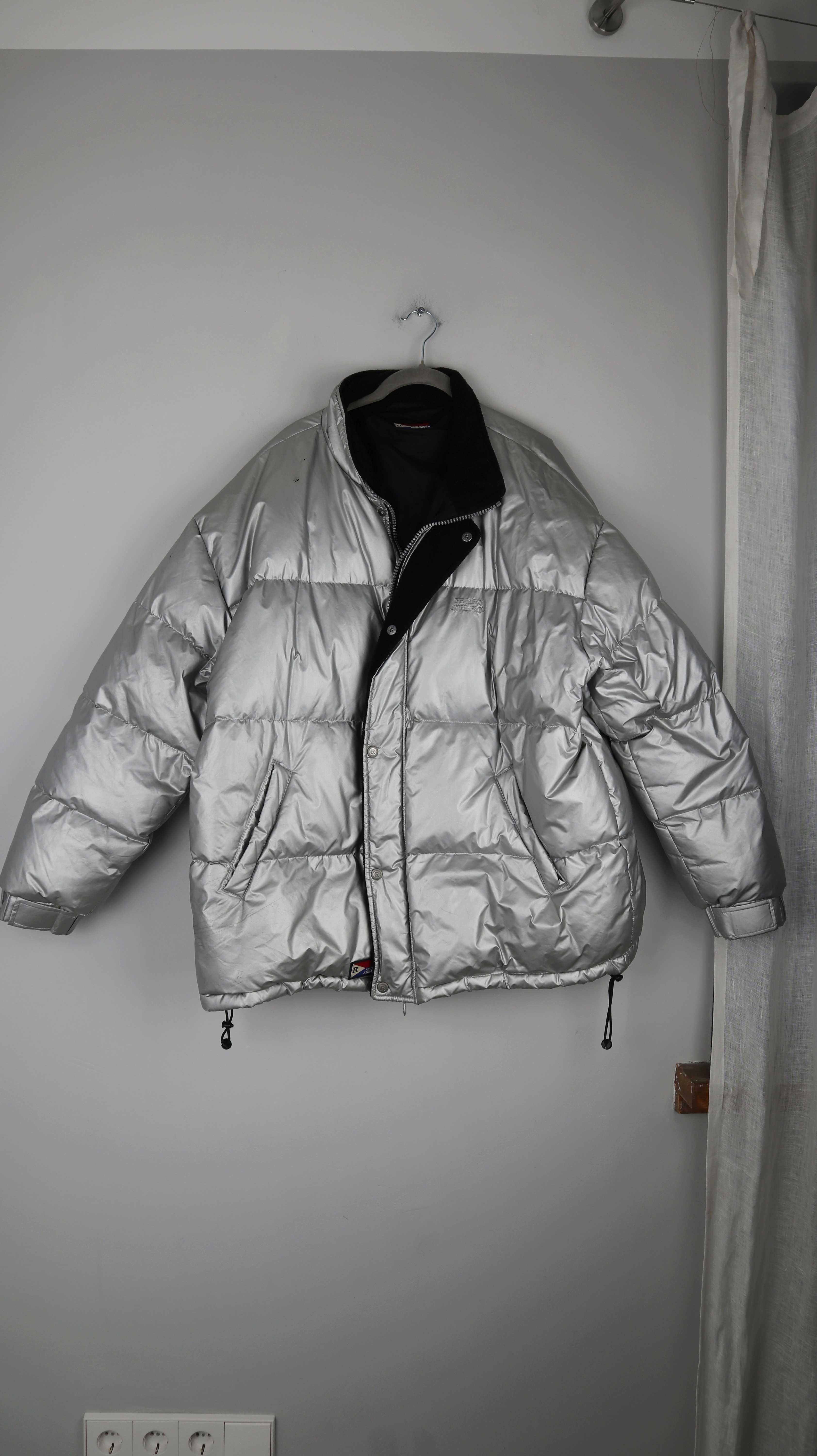 Review Athletic Jacke Steppjacke Silber Daunenjacke XL Metallic