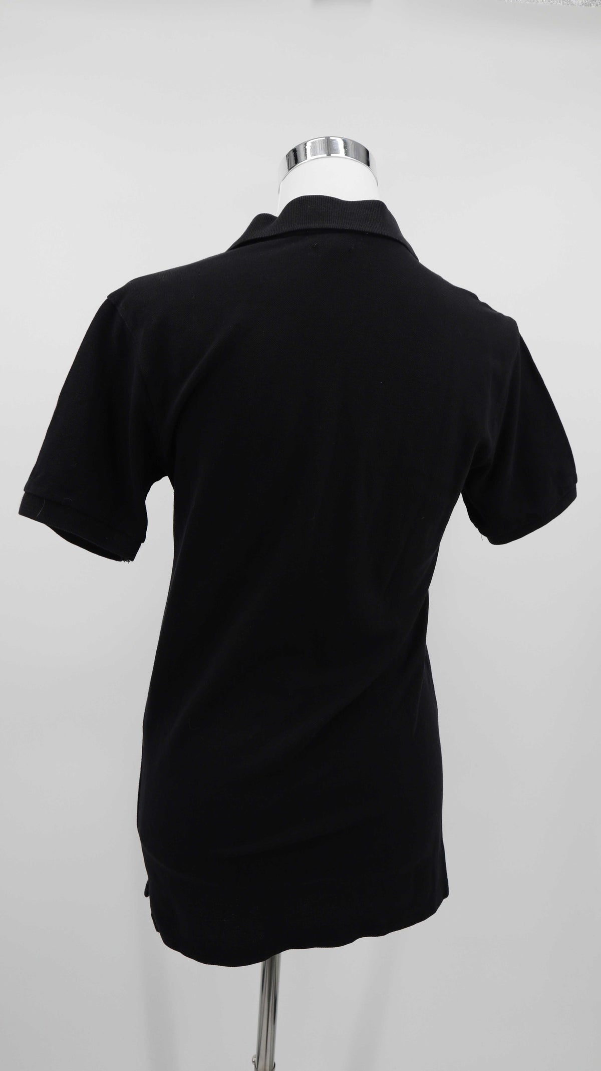 Polo Ralph Lauren Shirt Schwarz Poloshirt slim fit 36 S basic einfarbig
