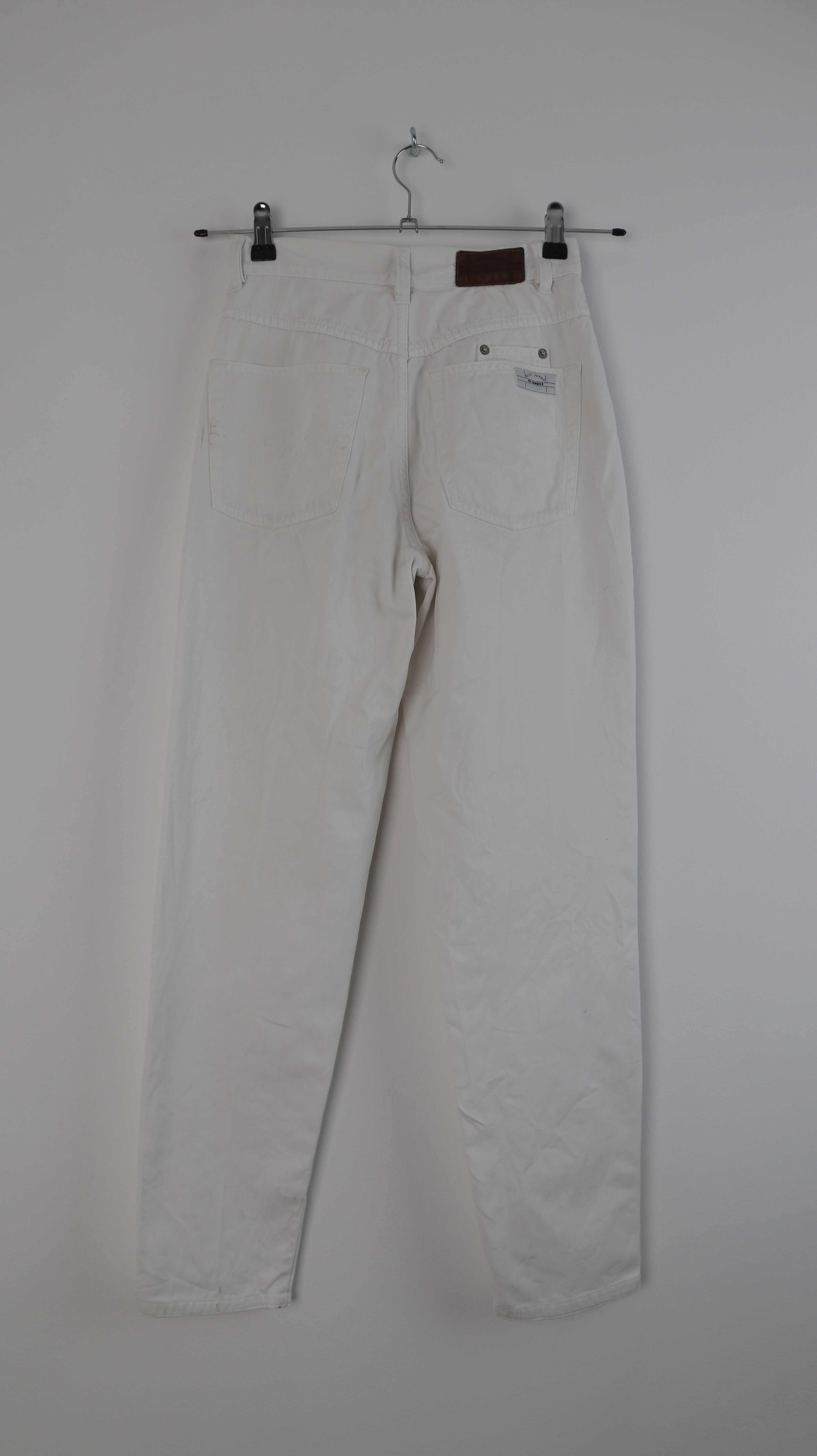 Jil Sander Hose weiß Weiss 34 high waist true Vintage