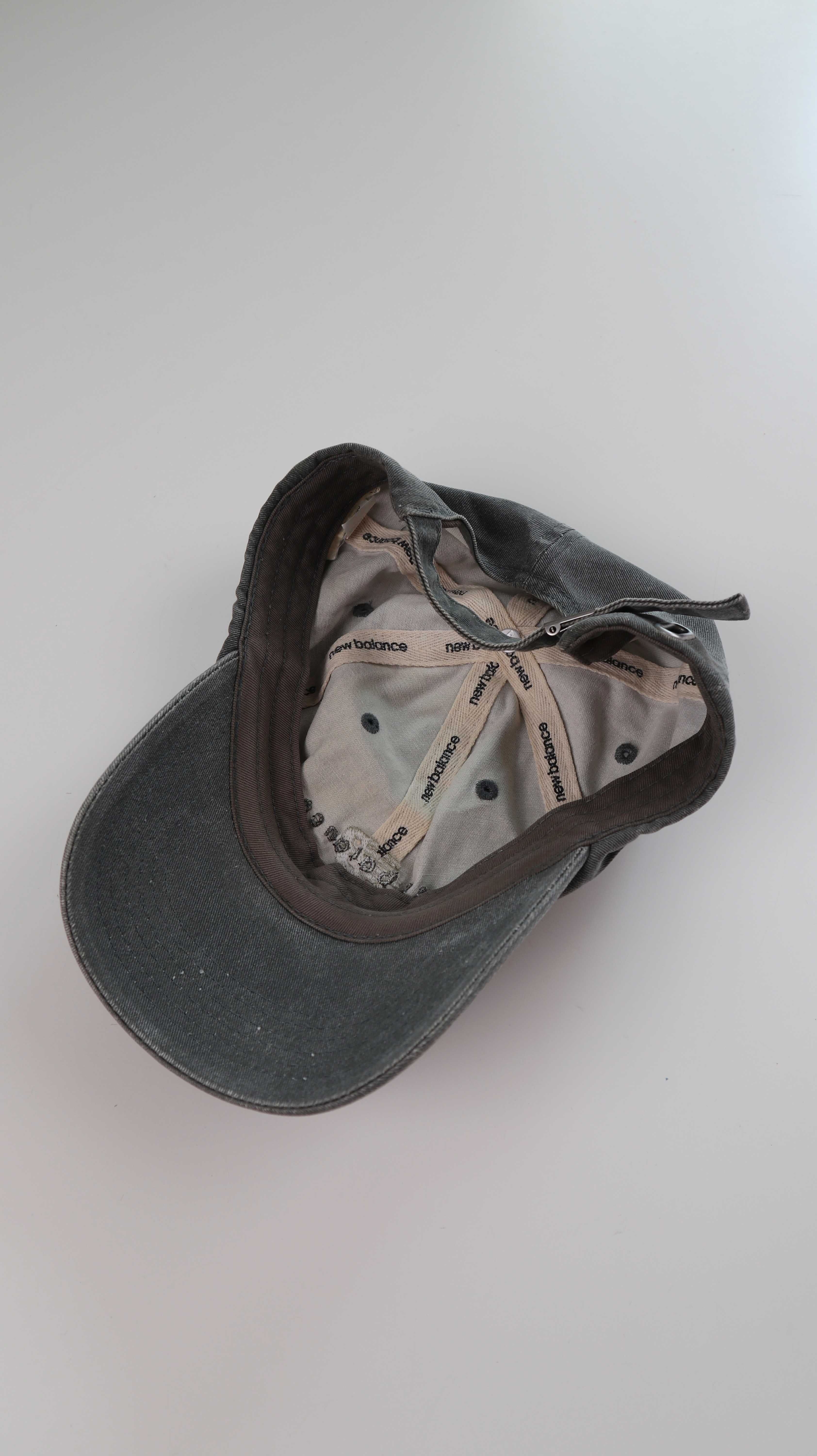 New Balance Cap Blau Grau Käppi Schirmmütze Mütze