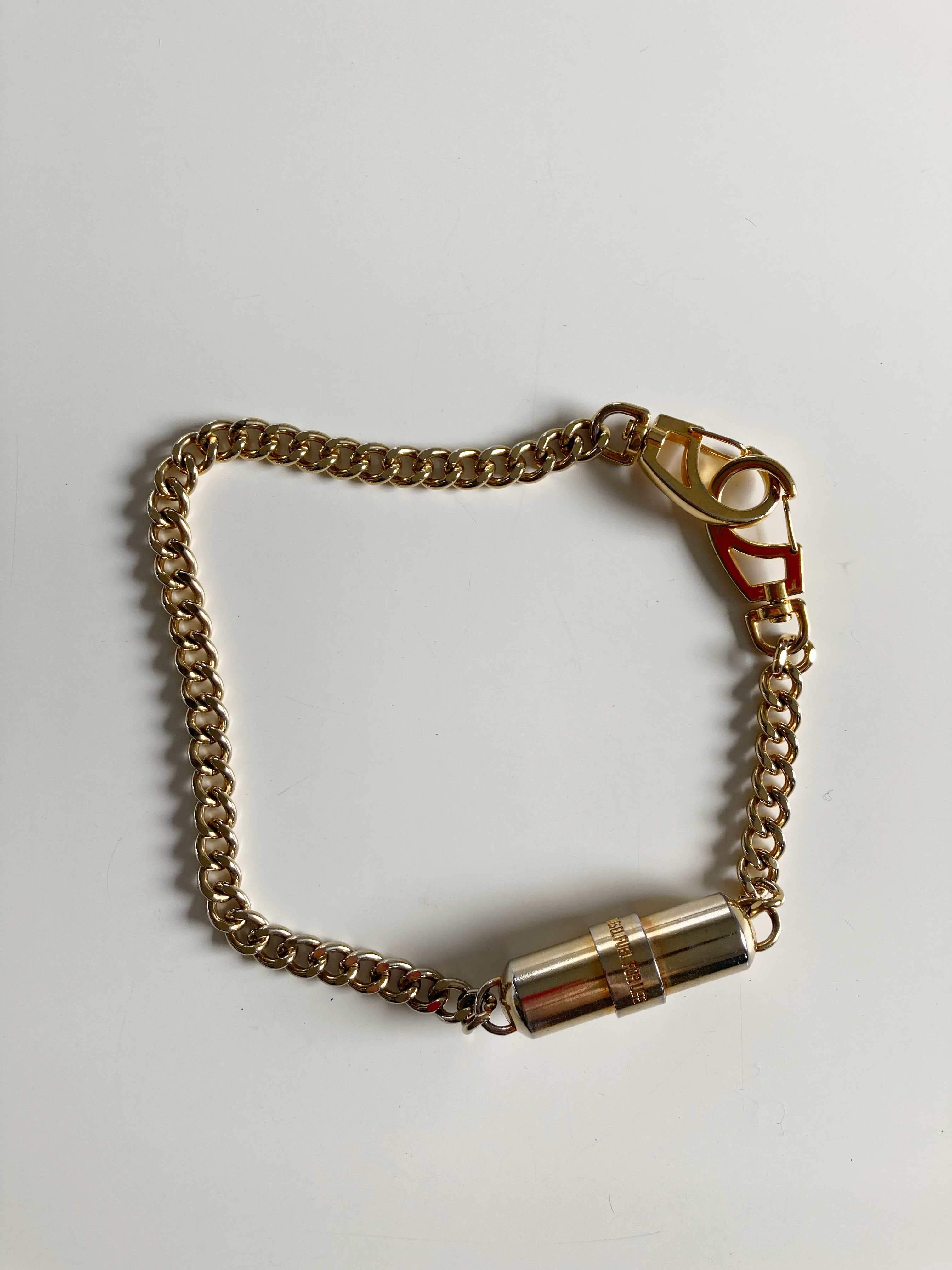 Diesel Kette Gold Hosenkette Schlüsselanhänger Fuel for Life Limited Edition