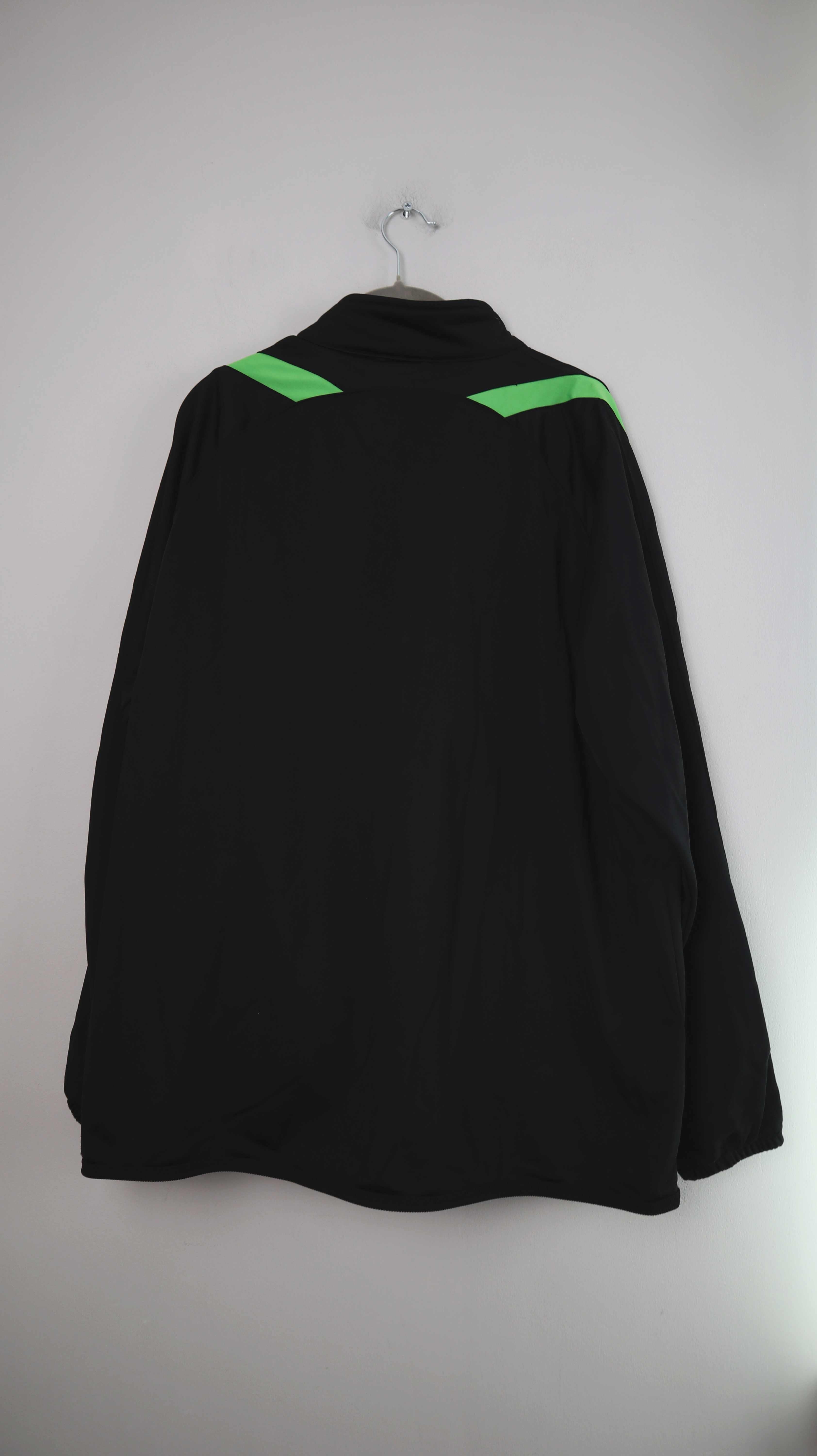 Erima Jacke Sportjacke Trainingsjacke schwarz grün M L