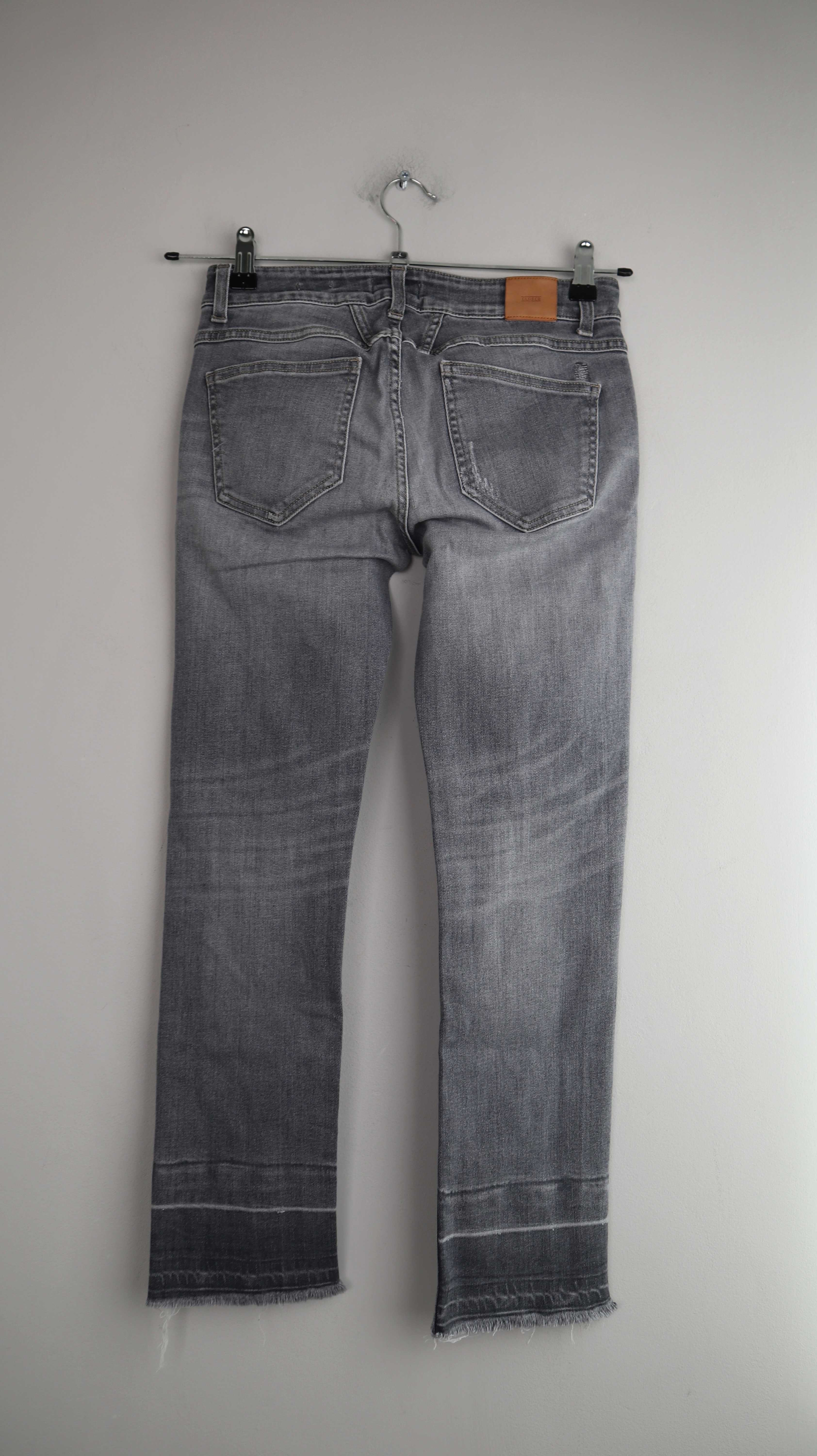 Closed Hose Grau Starlet Jeans straight leg 27 36 S mid waist