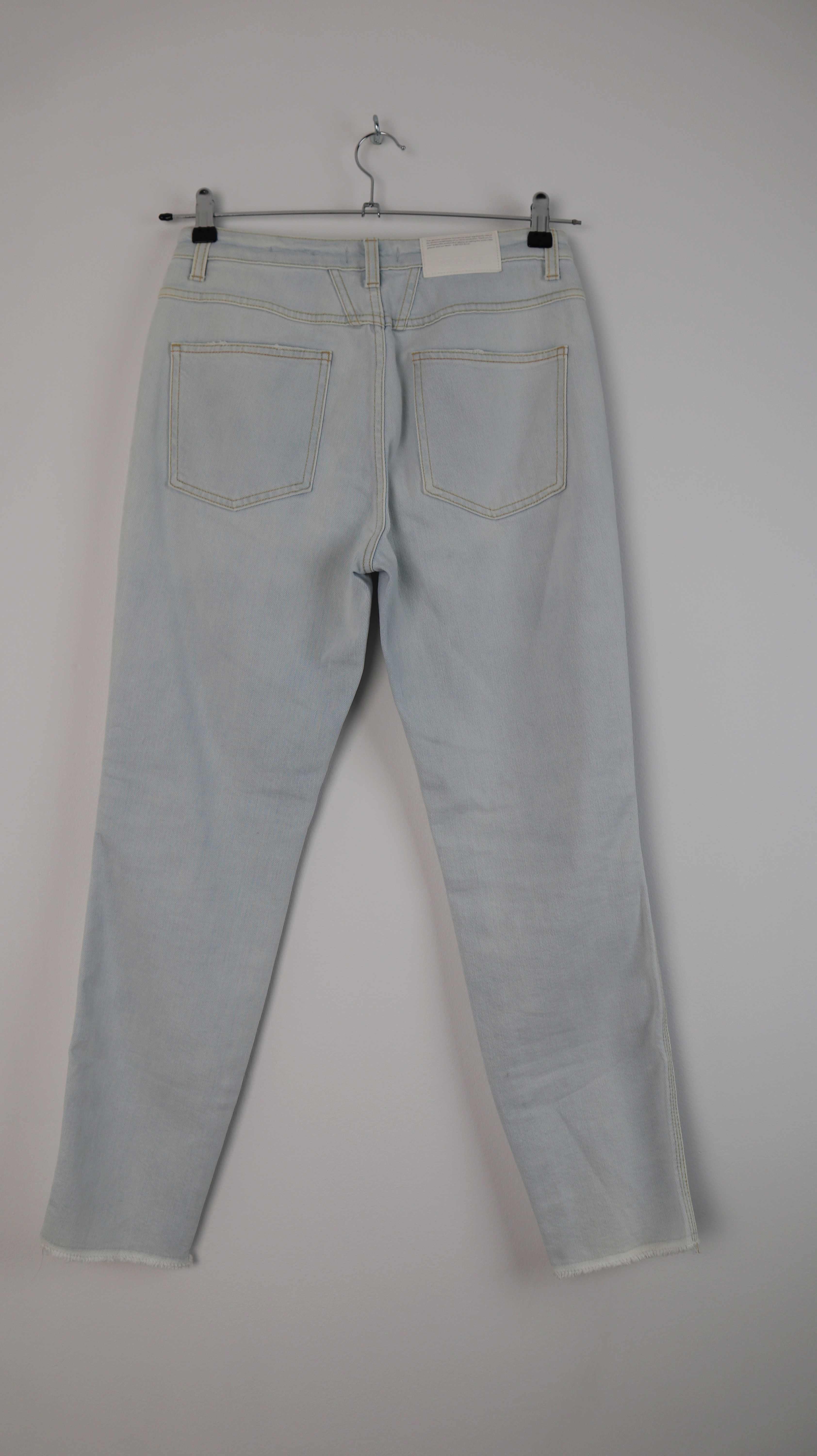 Closed Hose Jeans 28 skinny pusher hellblau denim