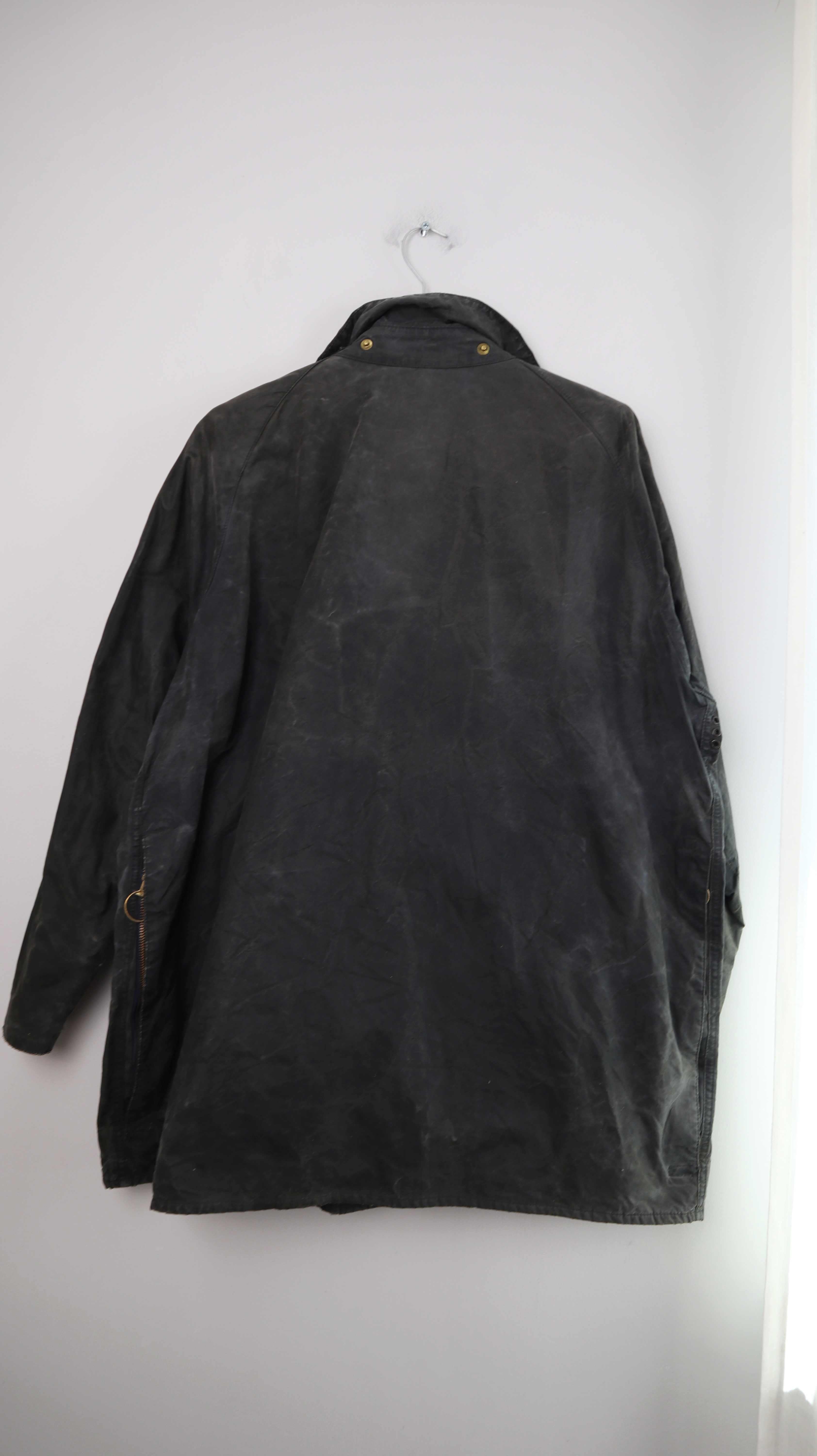 Barbour Beaufort Jacke Wachsjacke Dunkelgrün kariert C46 117