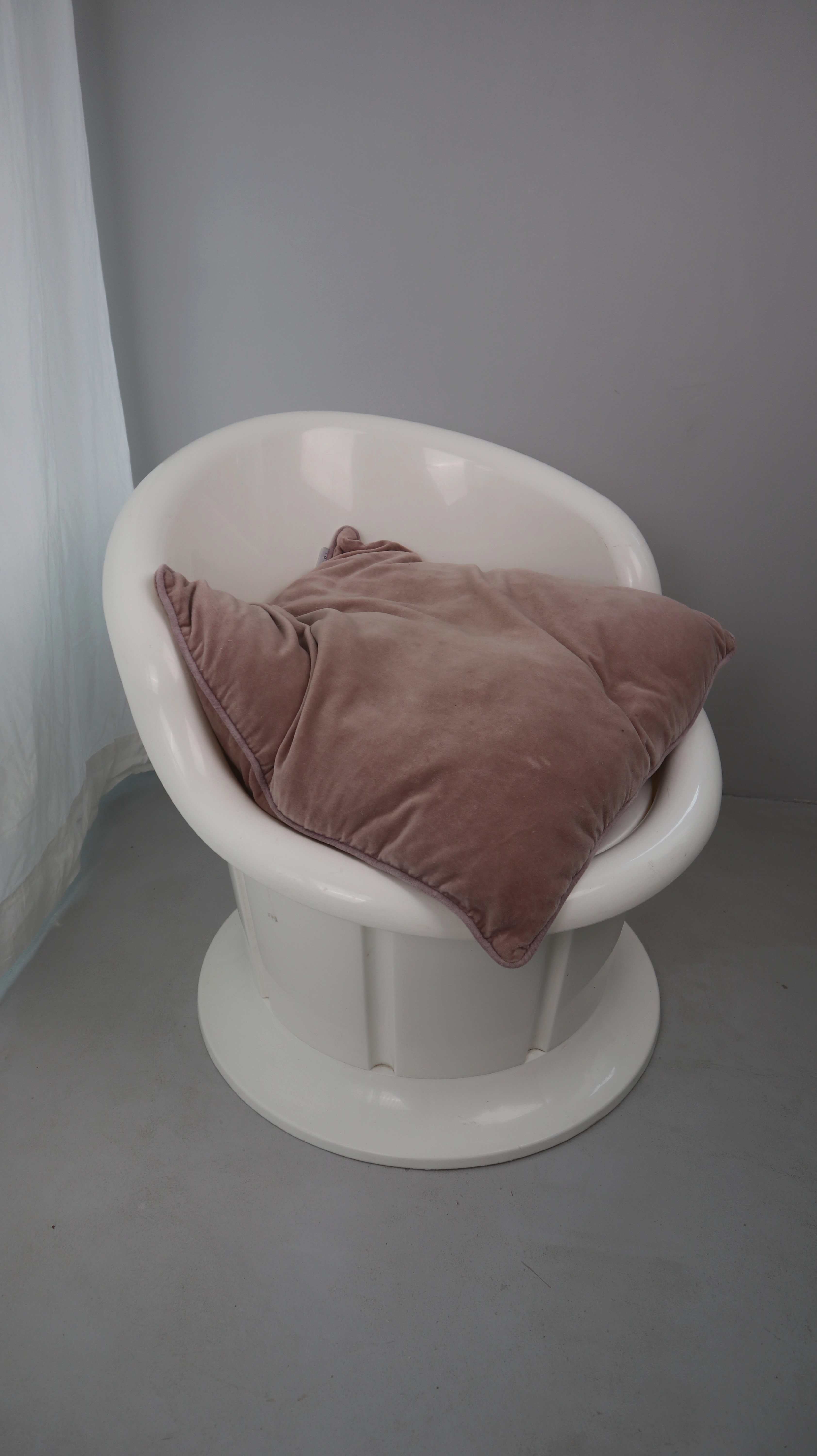 IKEA Popptropp Sessel Stuhl Gartenstuhl Kunststoff weiß K. Hagberg M. Hagberg