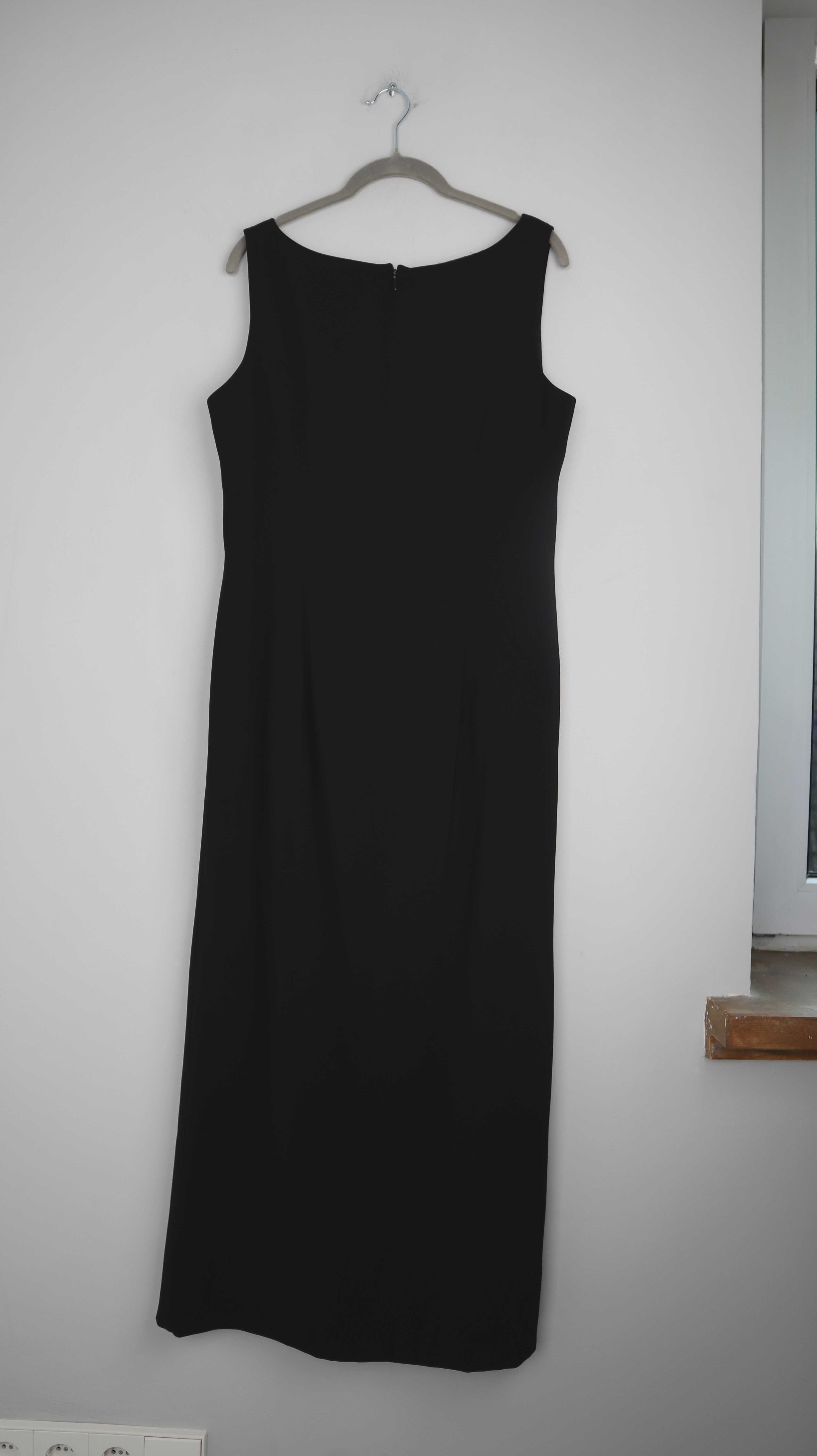 Vera Mont Kleid Schwarz Maxi Maxikleid einfarbig 40 L Lang