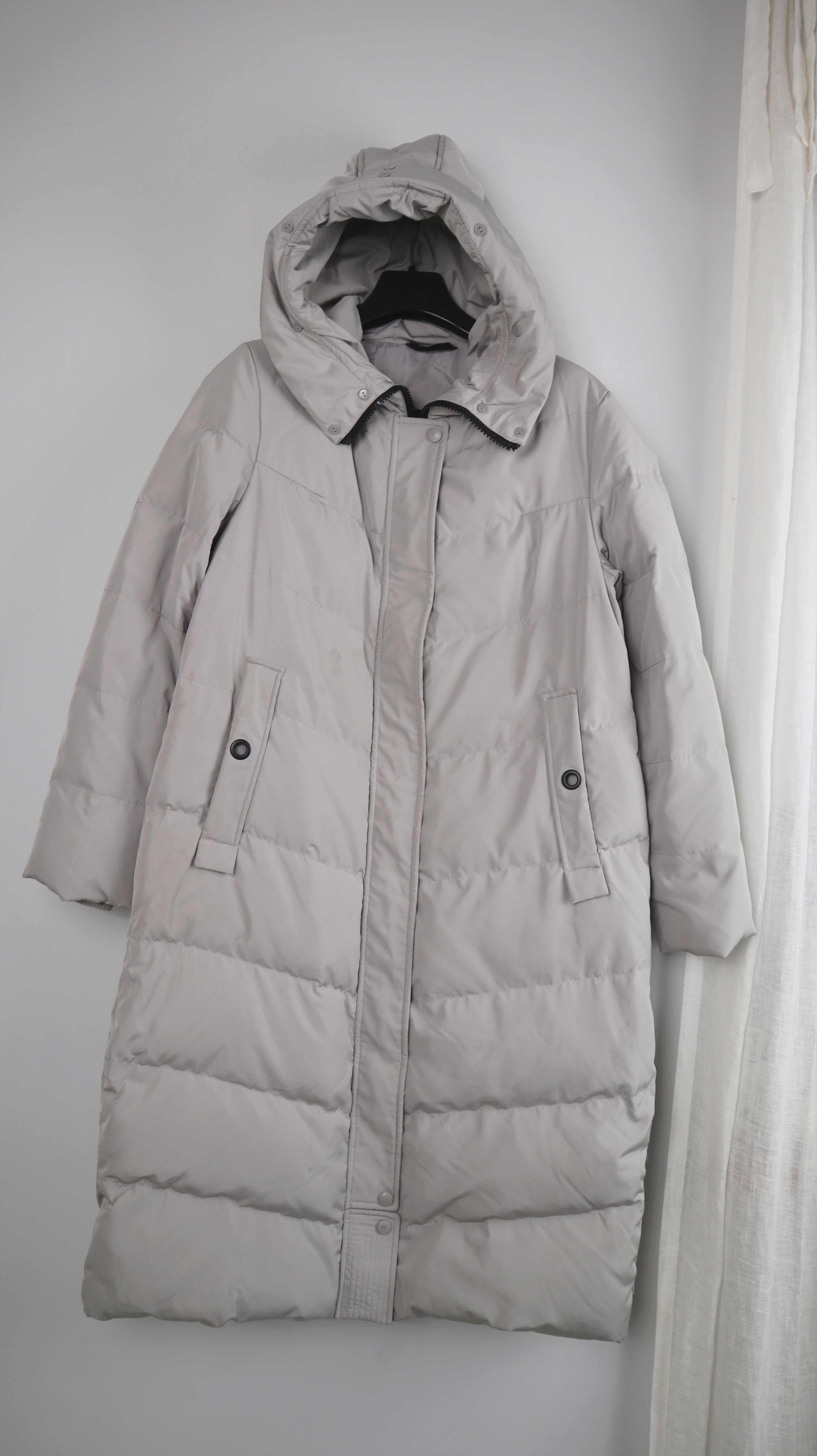 Bosideng Mantel Grau Steppmantel Daunenmantel 180 40 L Lang