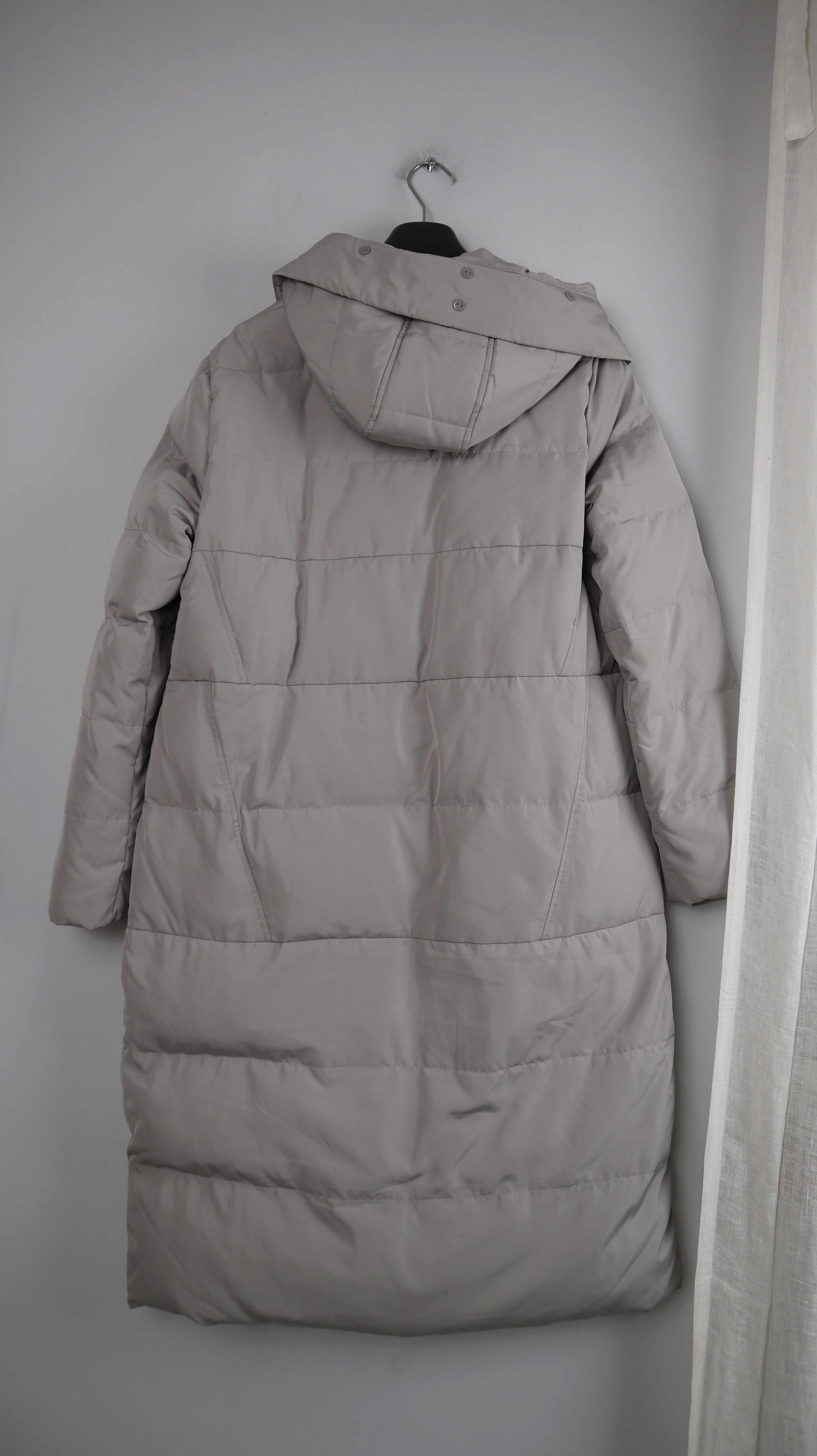 Bosideng Mantel Grau Steppmantel Daunenmantel 180 40 L Lang