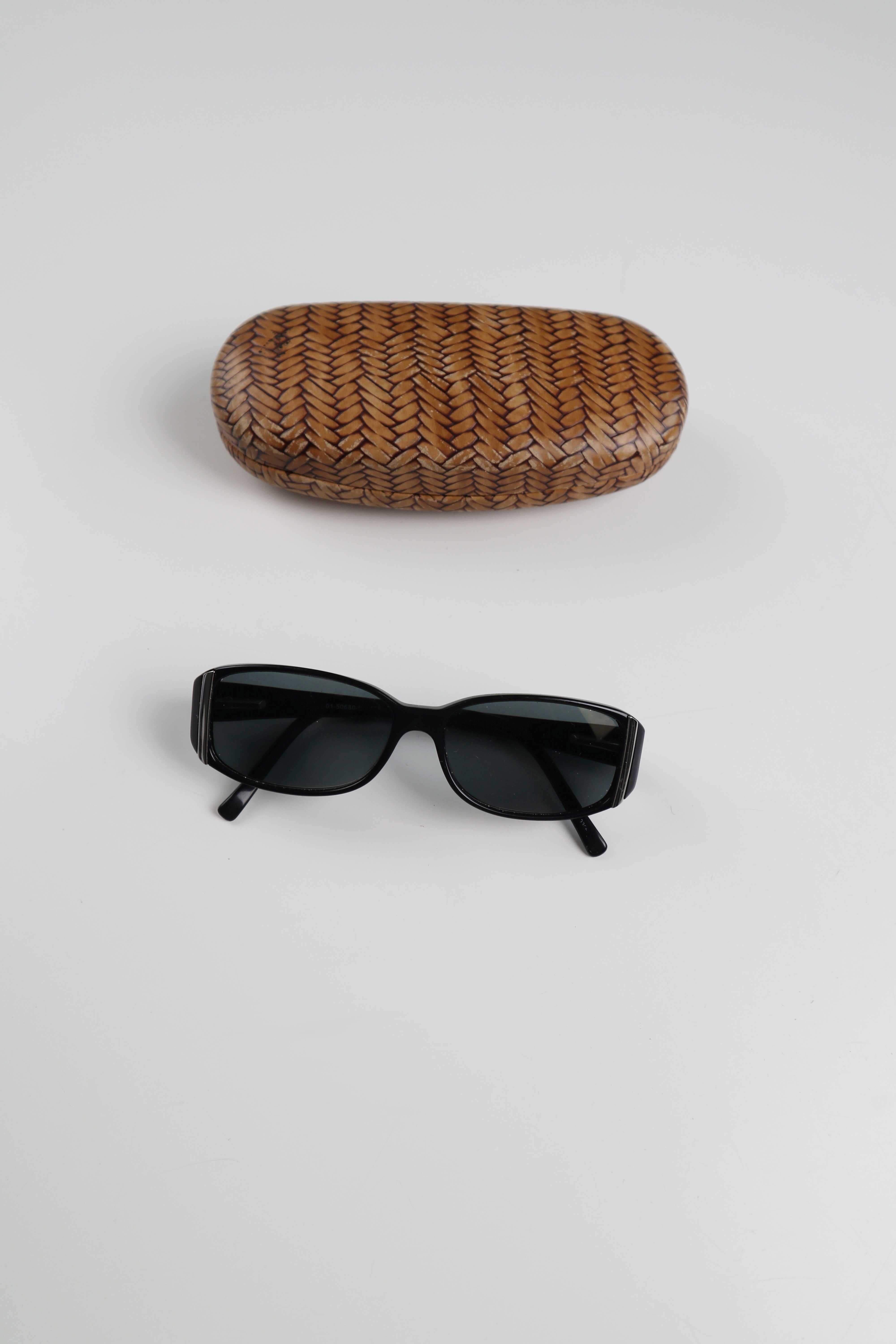 Studio Milano Brille schmal schwarz Sehstärke Sonnenbrille 90s 80s