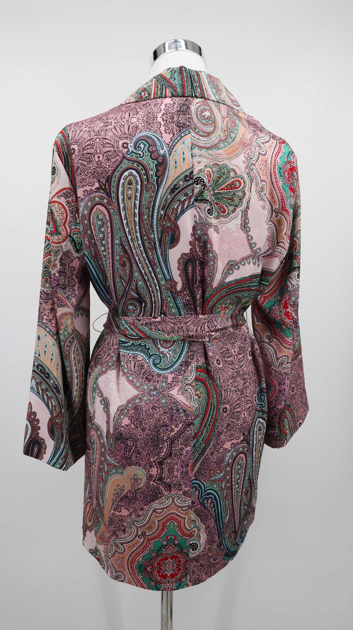 Zara Women Blazer Paisley 38 M Jacke Rosa Shirt Oberteil