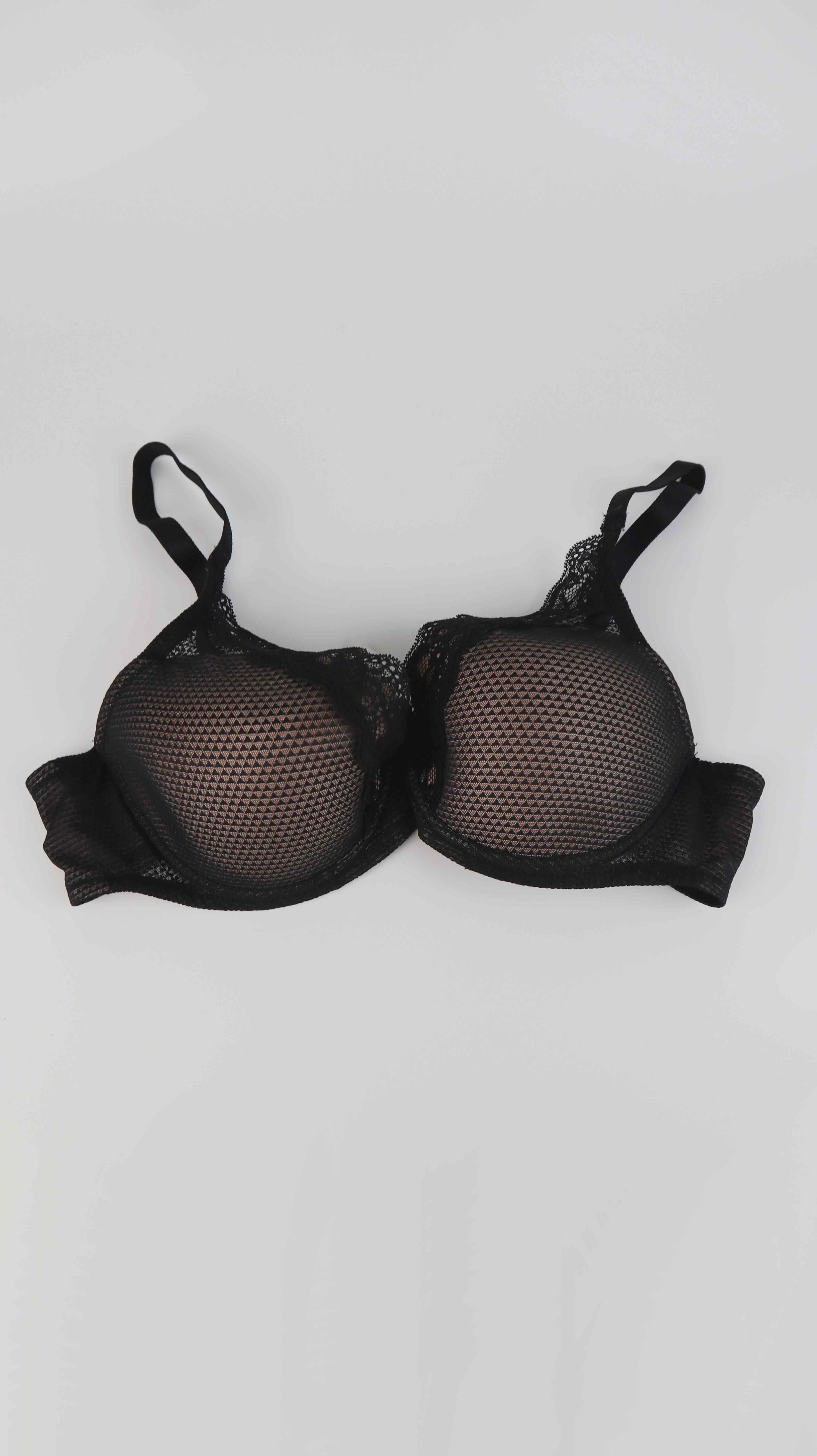 BH Passionata 85C schwarz rosa Spitze Spitzenbh