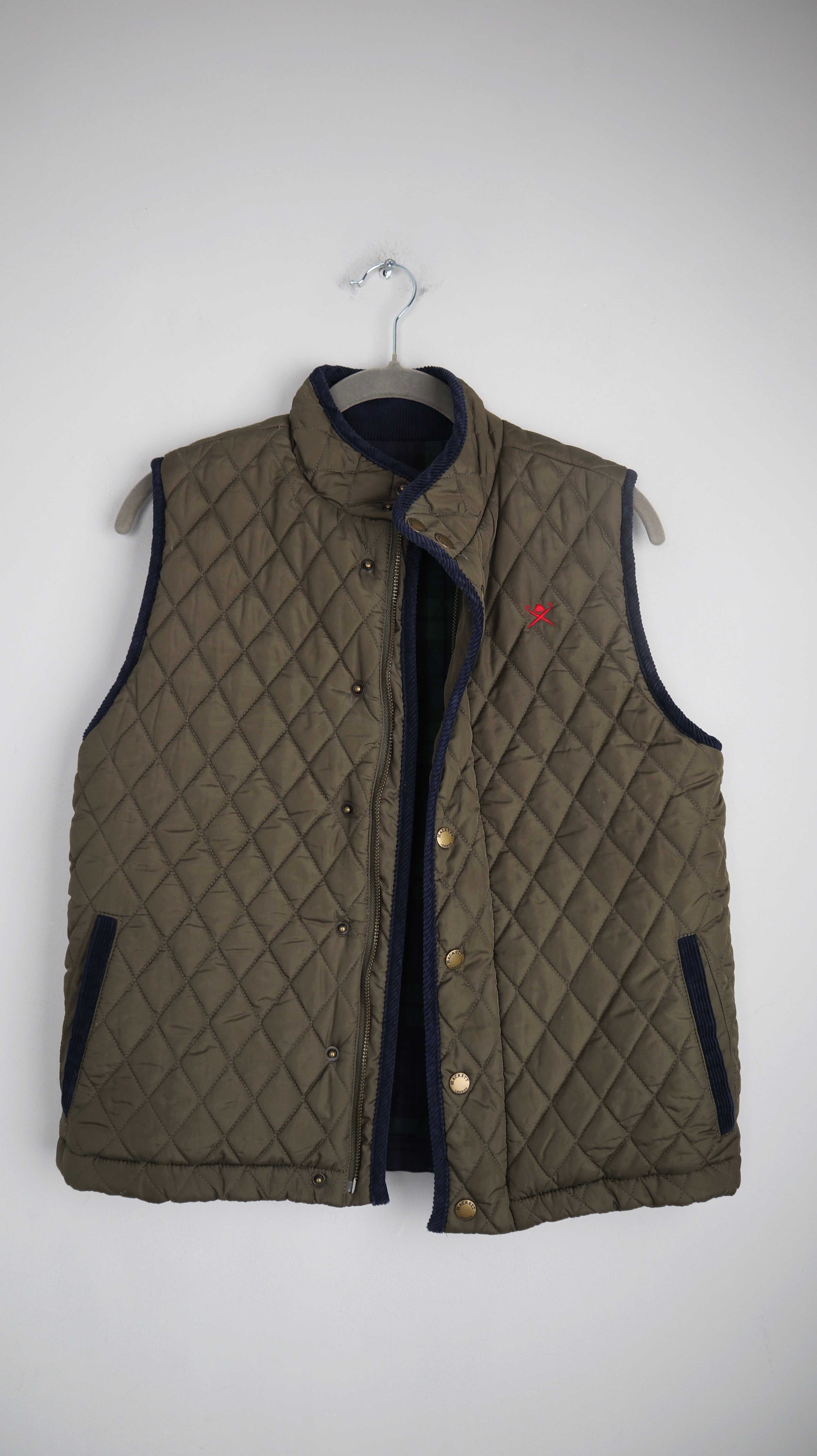 Hackett Weste Steppweste Grün dunkelgrün Kinderweste 11-12 Jahre