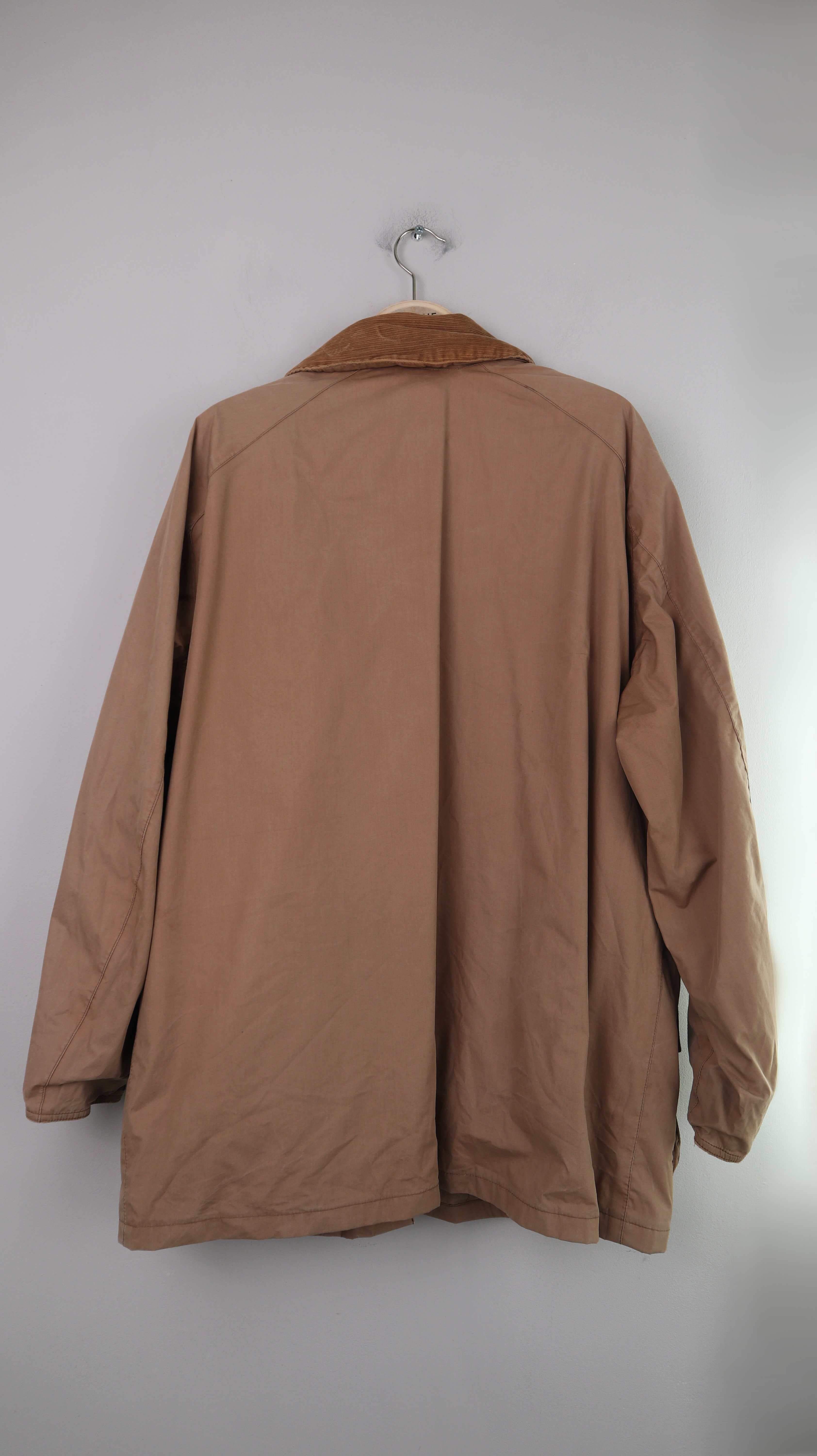 Barbour Jacke Braun L Regenjacke atmungsaktiv Beige Hellbraun