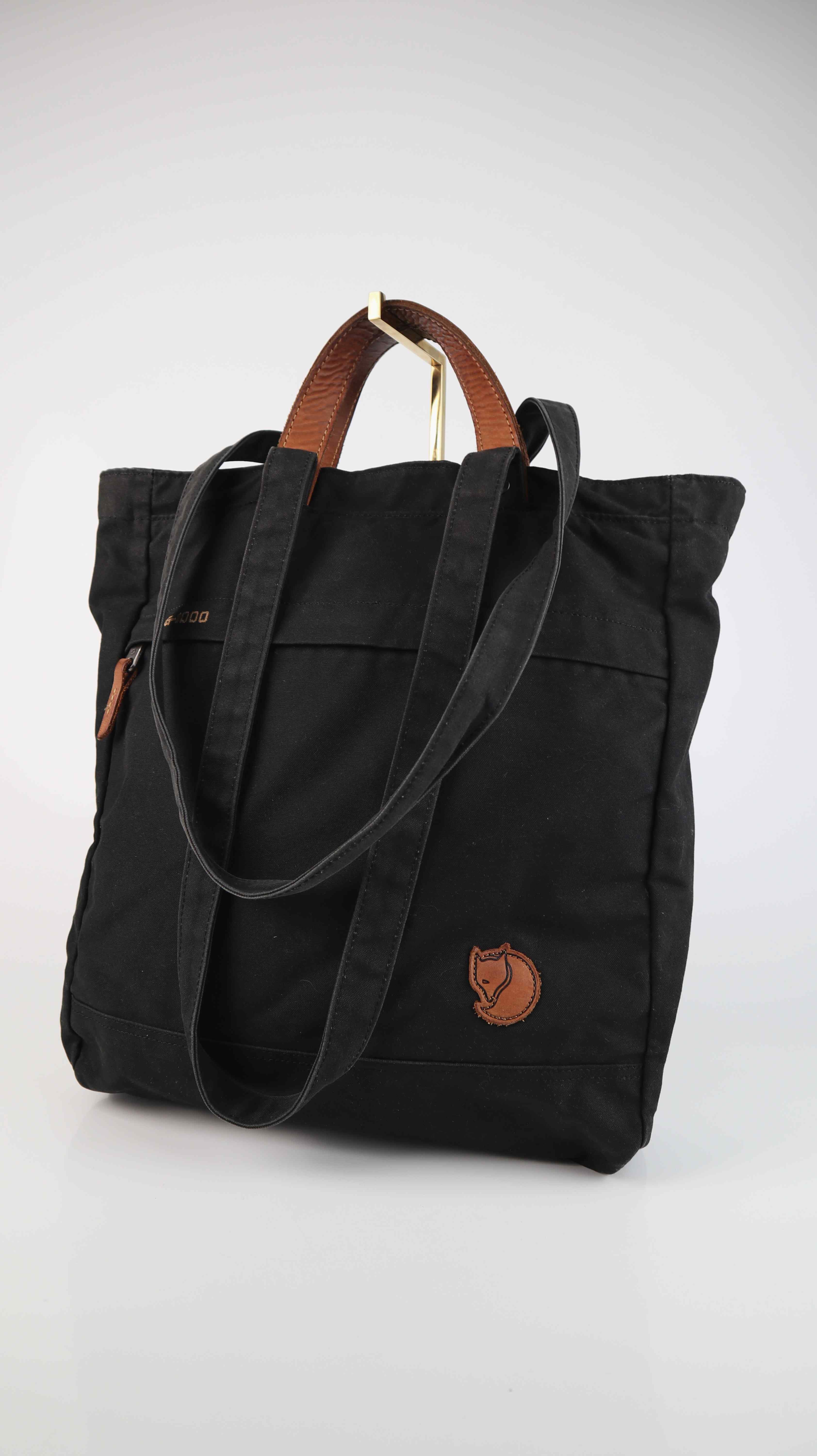 Fjällräven Totepack No. 1 schwarz Rucksack Tasche G-1000