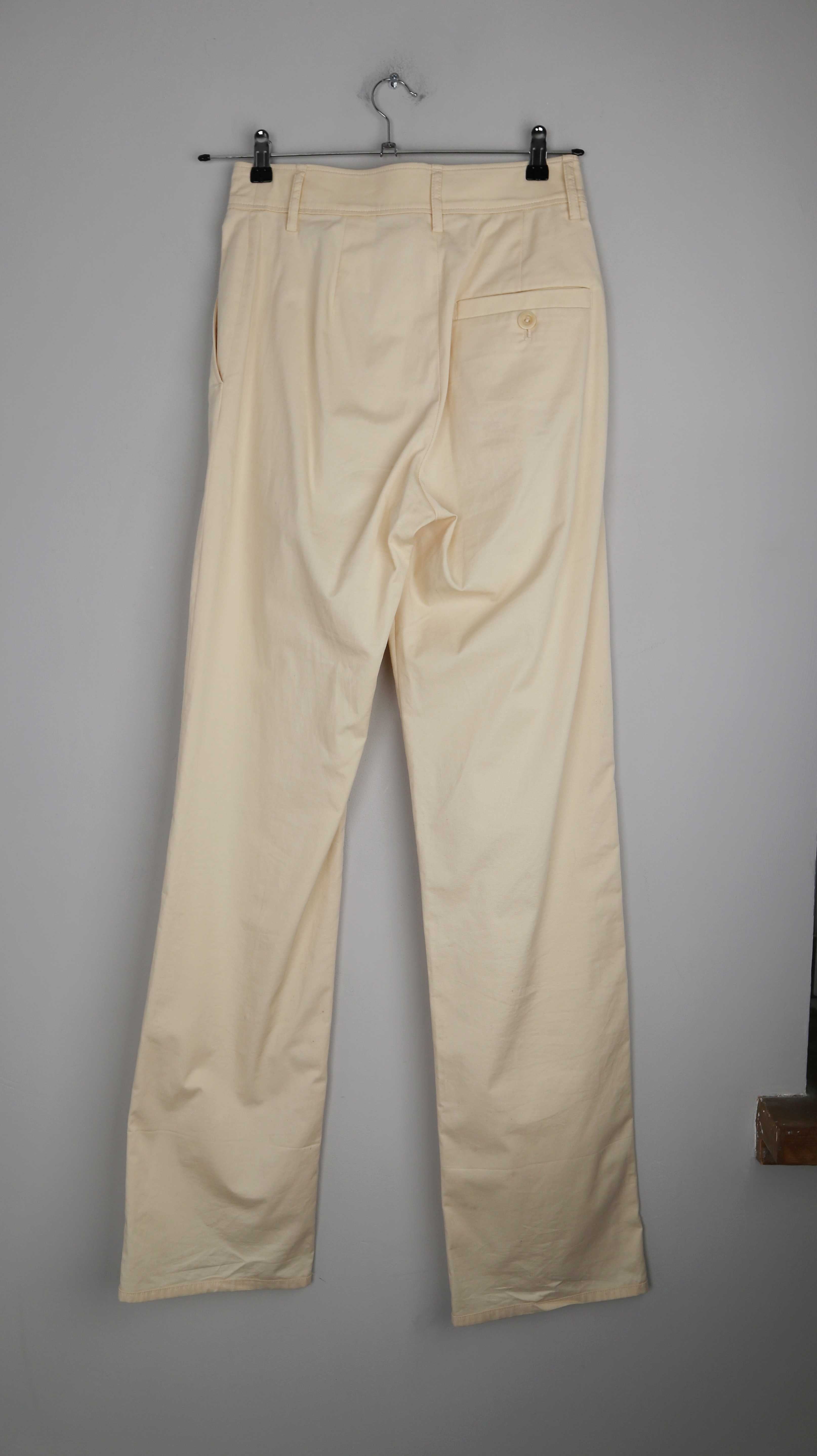 COS Hose Creme Beige Stoffhose 36 S straight fit
