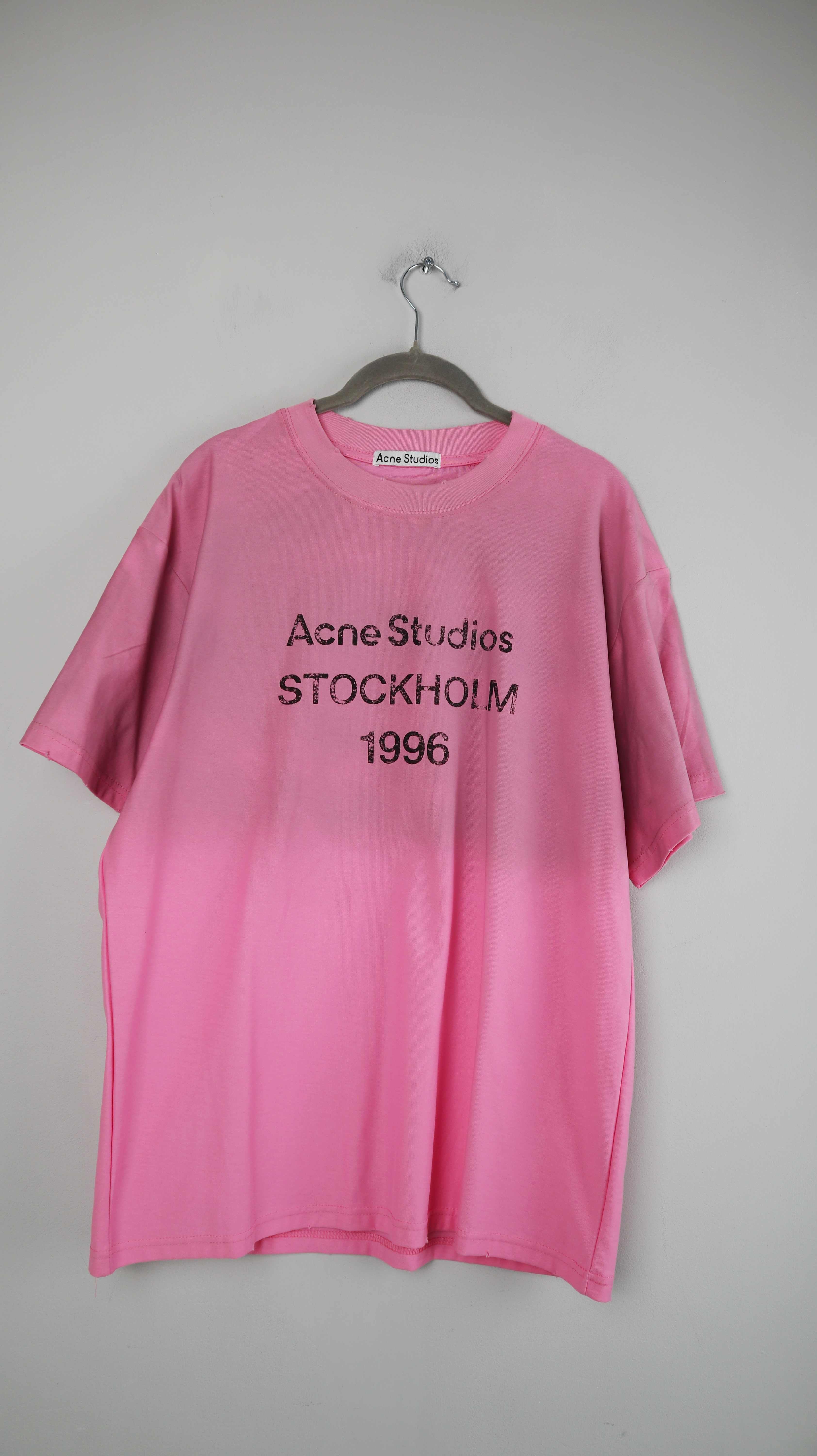 Acne Studios Shirt Pink Rosa 36 S used destroyed washed