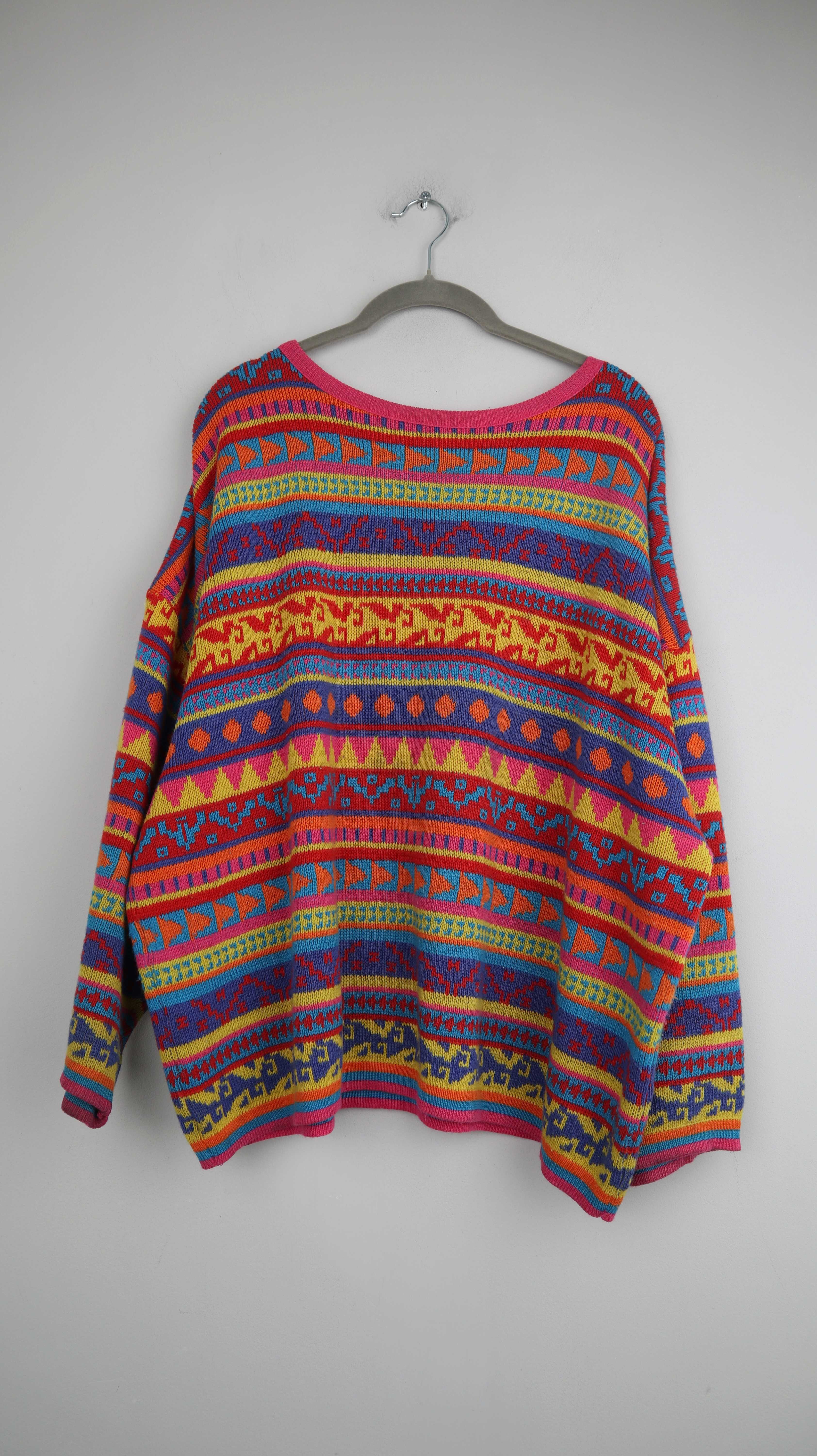 Oilily Pullover true Vintage Hoodie Baumwolle 38 M gestreift bunt