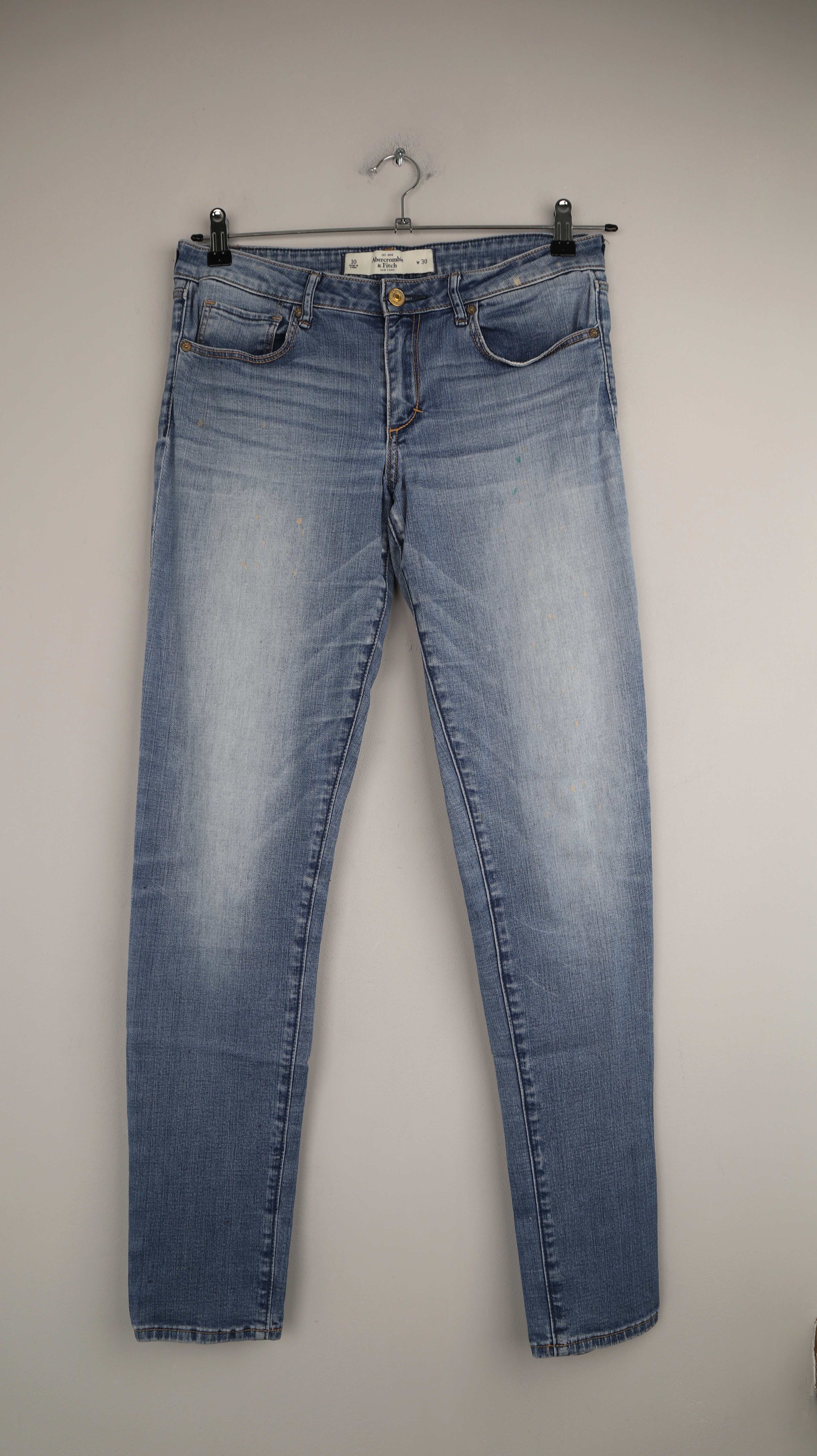 Abercrombie & Fitch Jeans Hose slim W30 washed denim