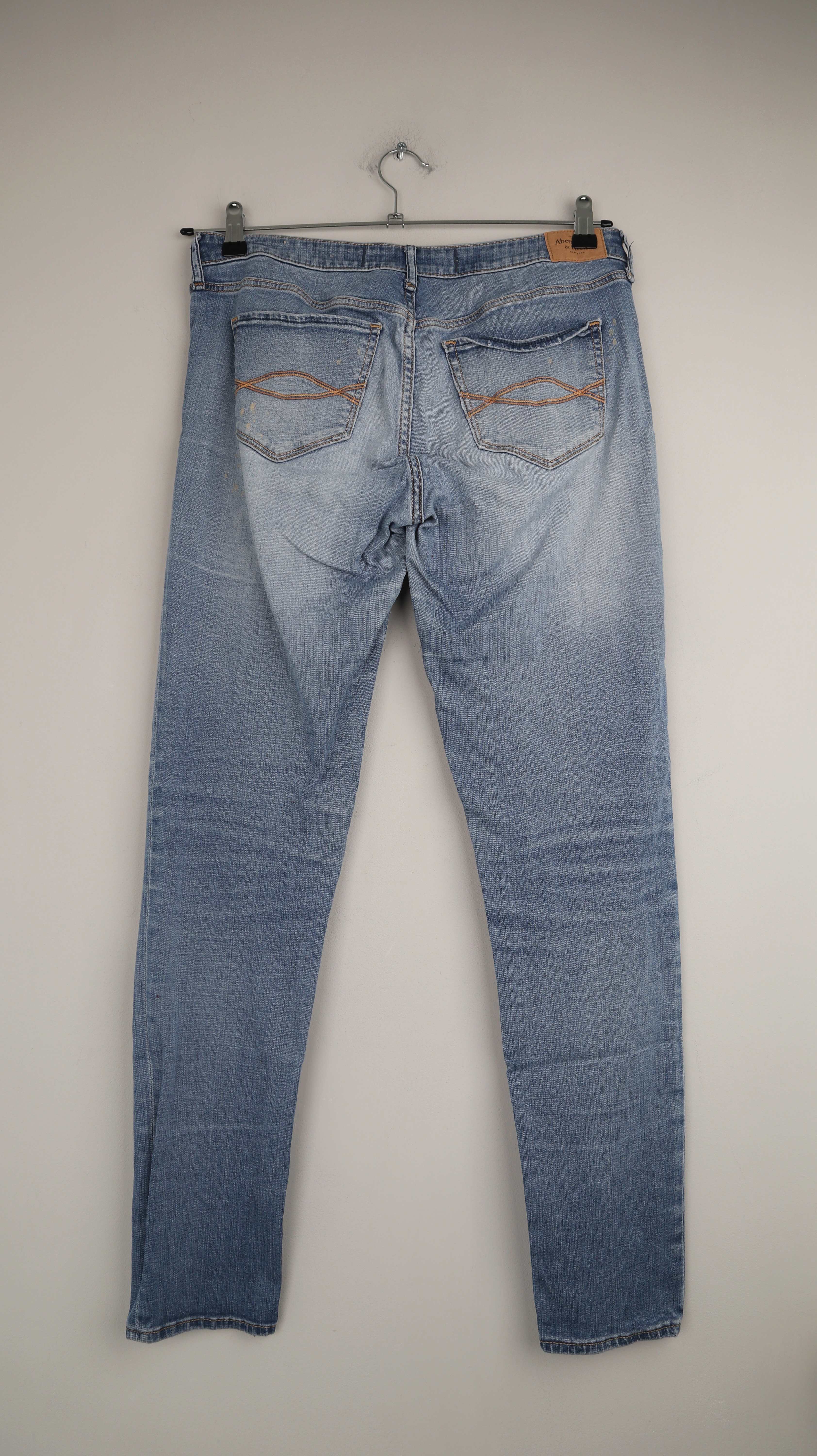 Abercrombie & Fitch Jeans Hose slim W30 washed denim