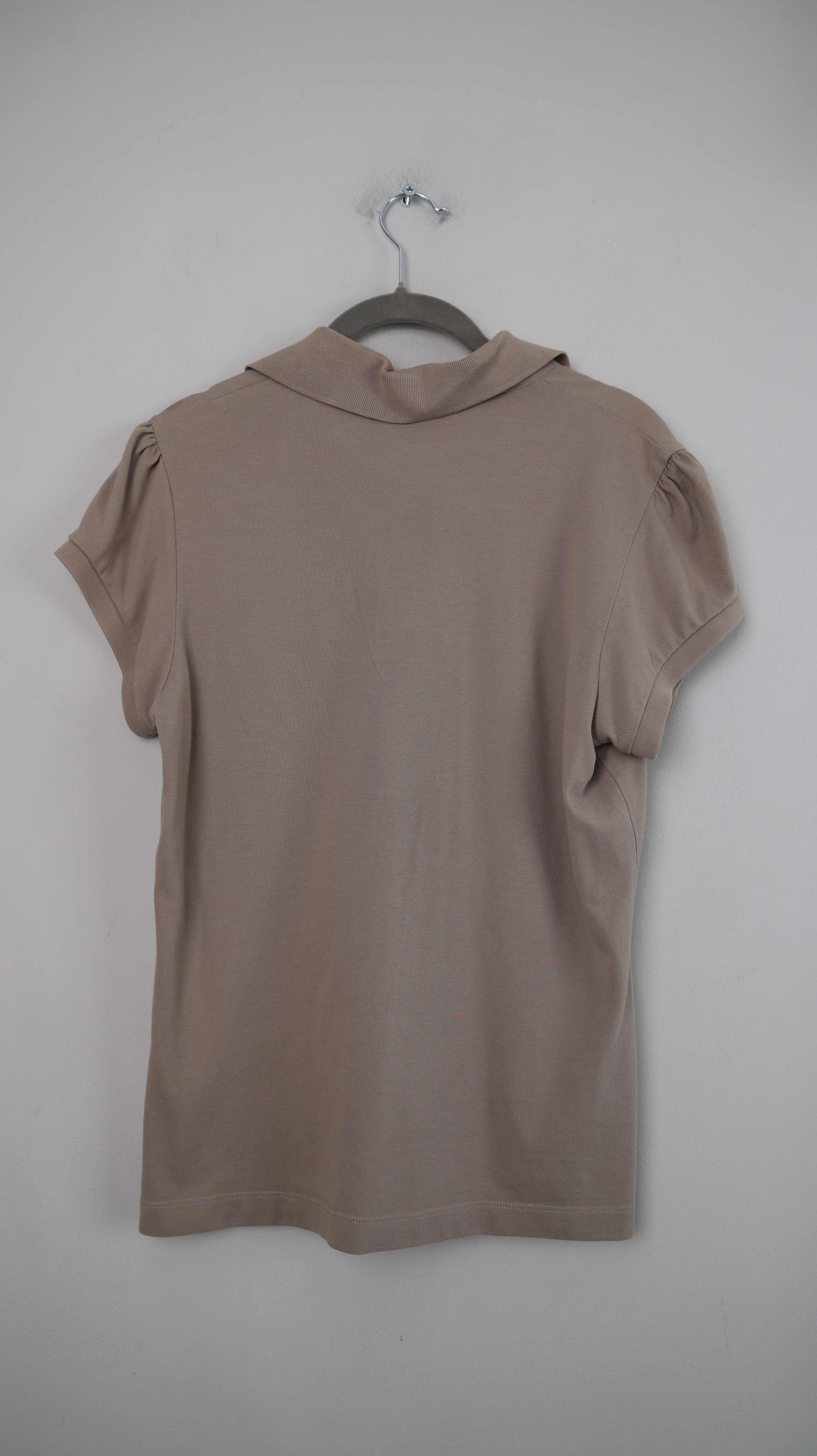 Hugo Boss Shirt Polo Poloshirt Taupe Braun 38 M