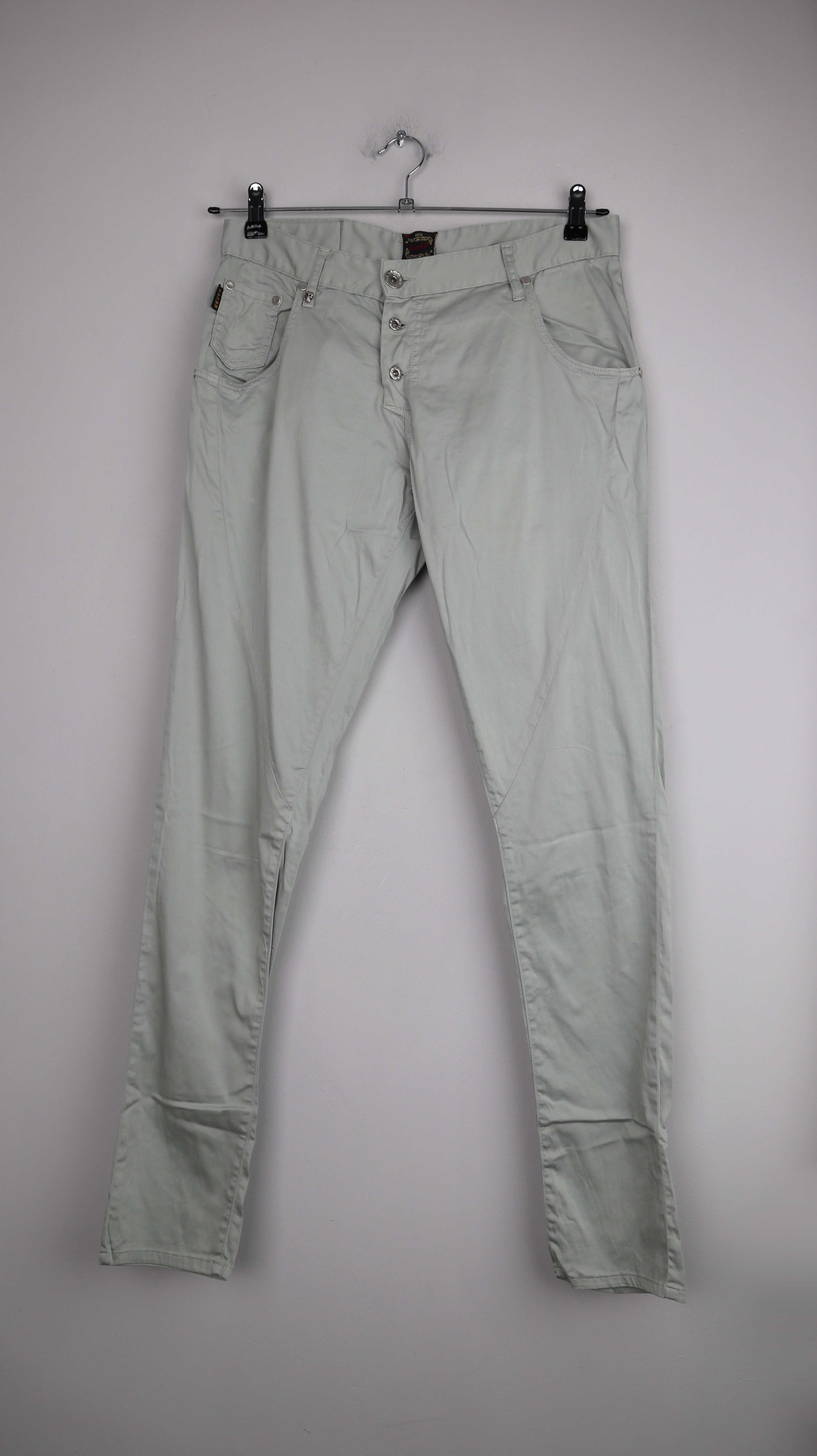 Raer Hose Chino 28 Grün 38 M Stoffhose Mintgrün