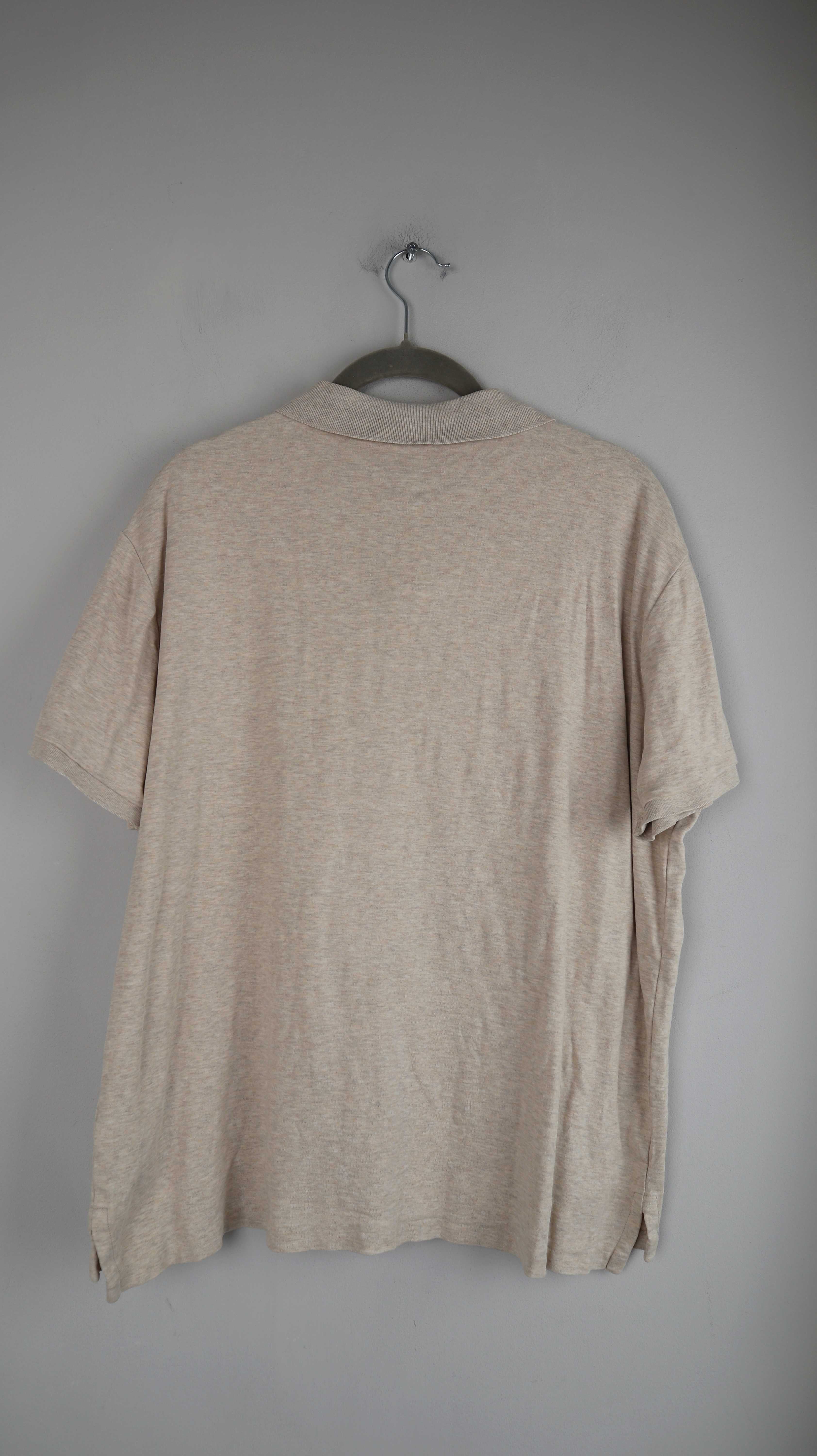 Ralph Lauren Polo Shirt L Beige Poloshirt slim fit T-Shirt Oberteil