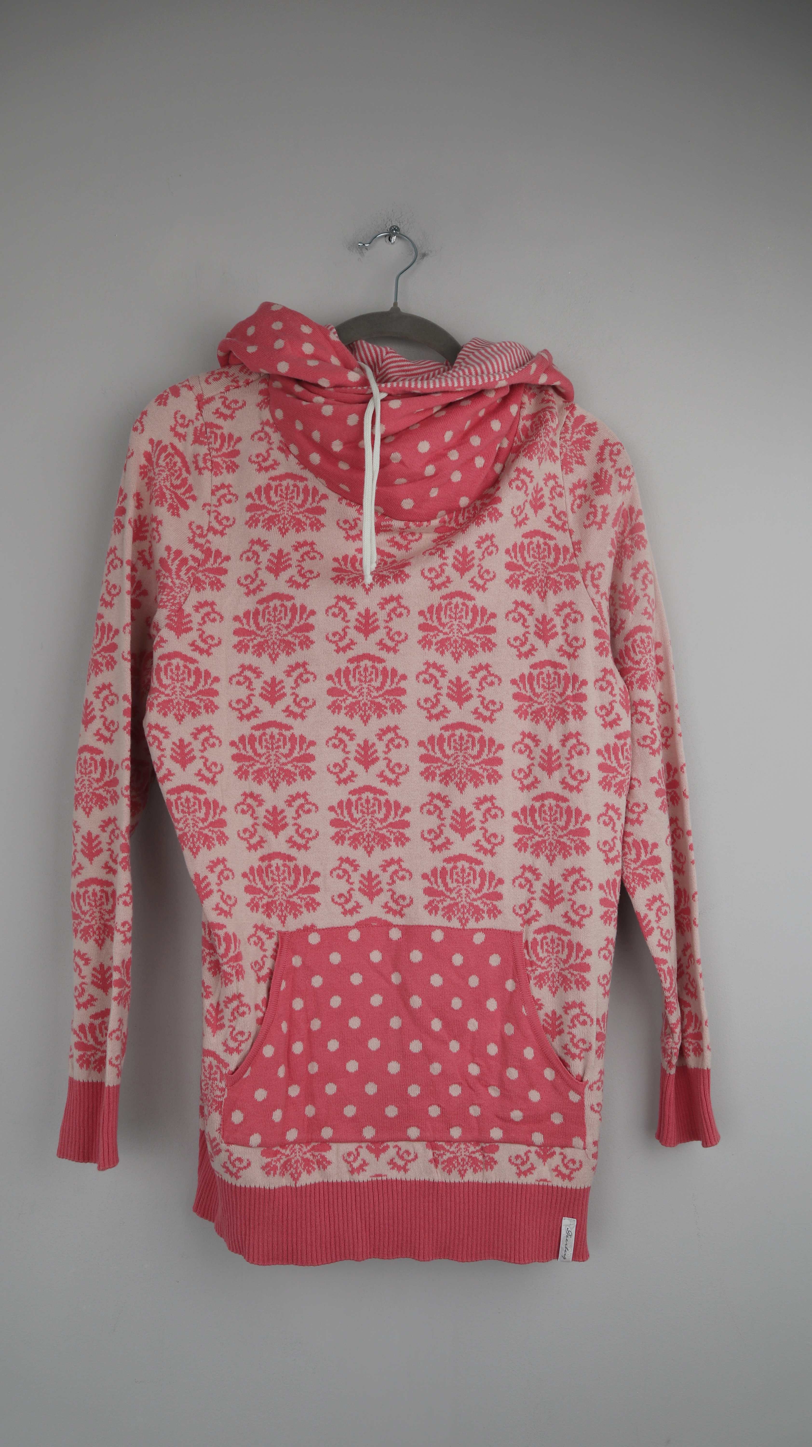 Deerberg Pullover Hoodie Sweater Rosa Koralle 36 S Kapuzenpullover