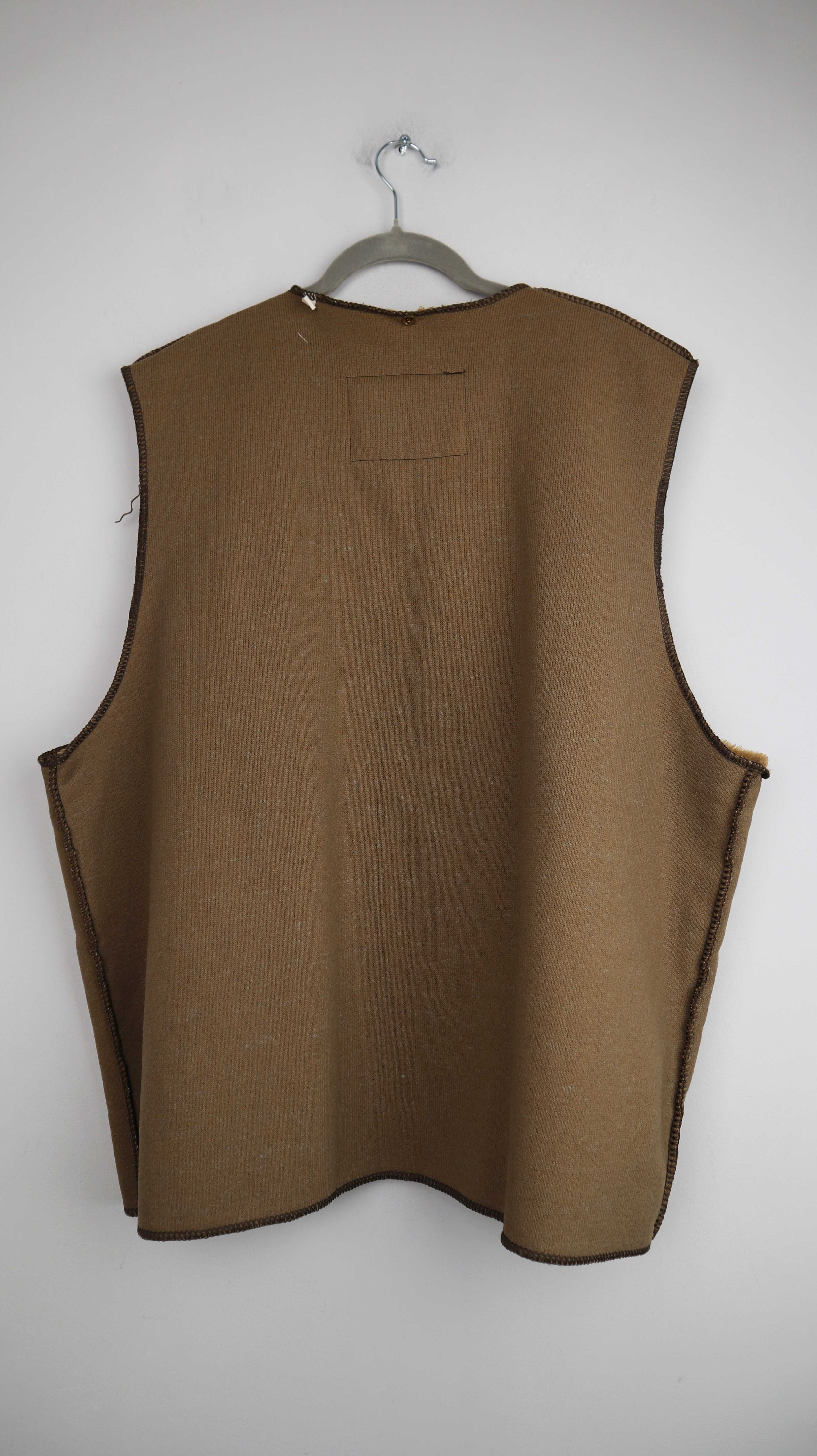 Barbour Weste Innenfutter Innenweste braun khaki C48 122cm gefüttert