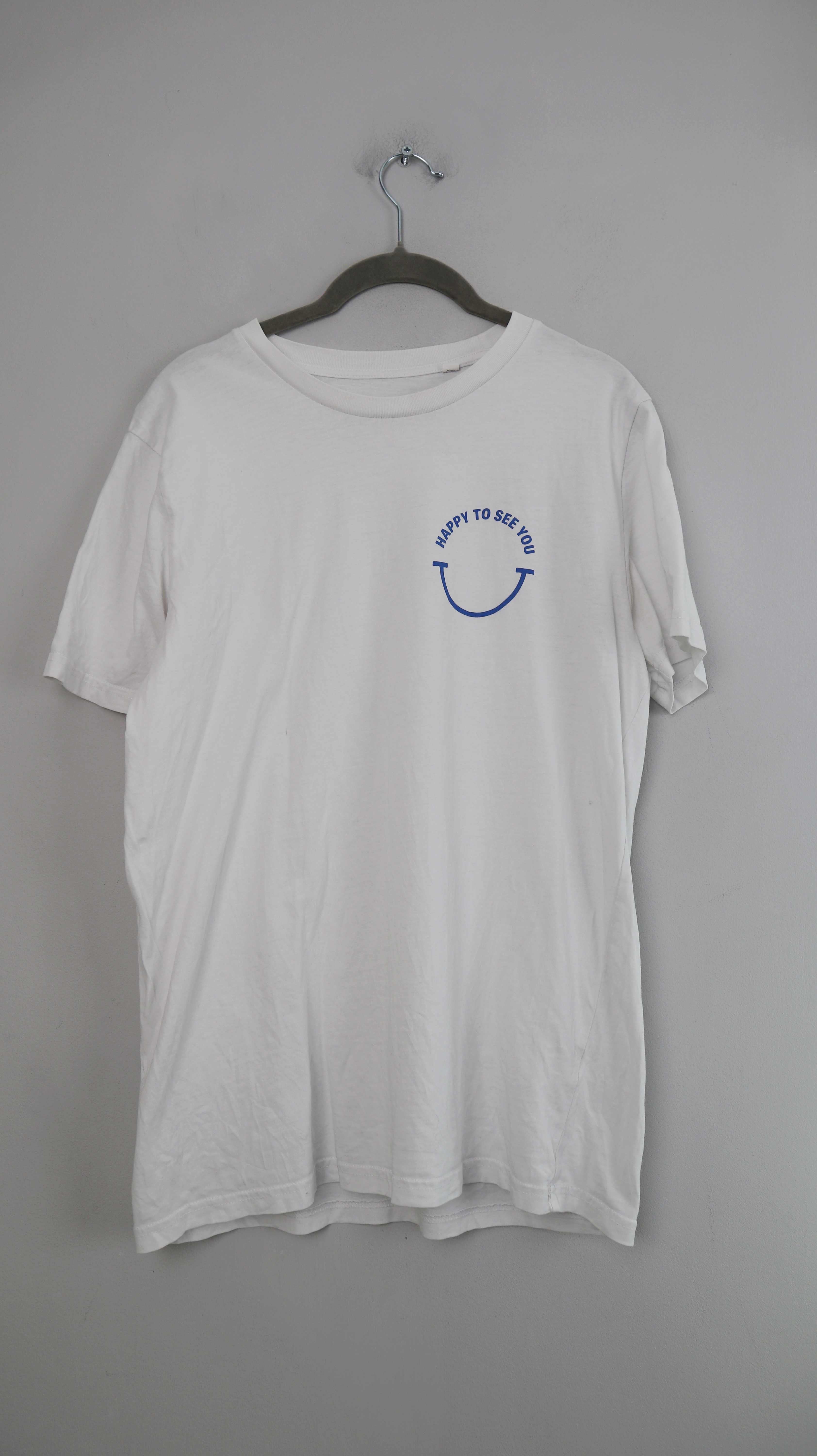 Hey Soho. Shirt T-Shirt weiß 38 M Happy to see you