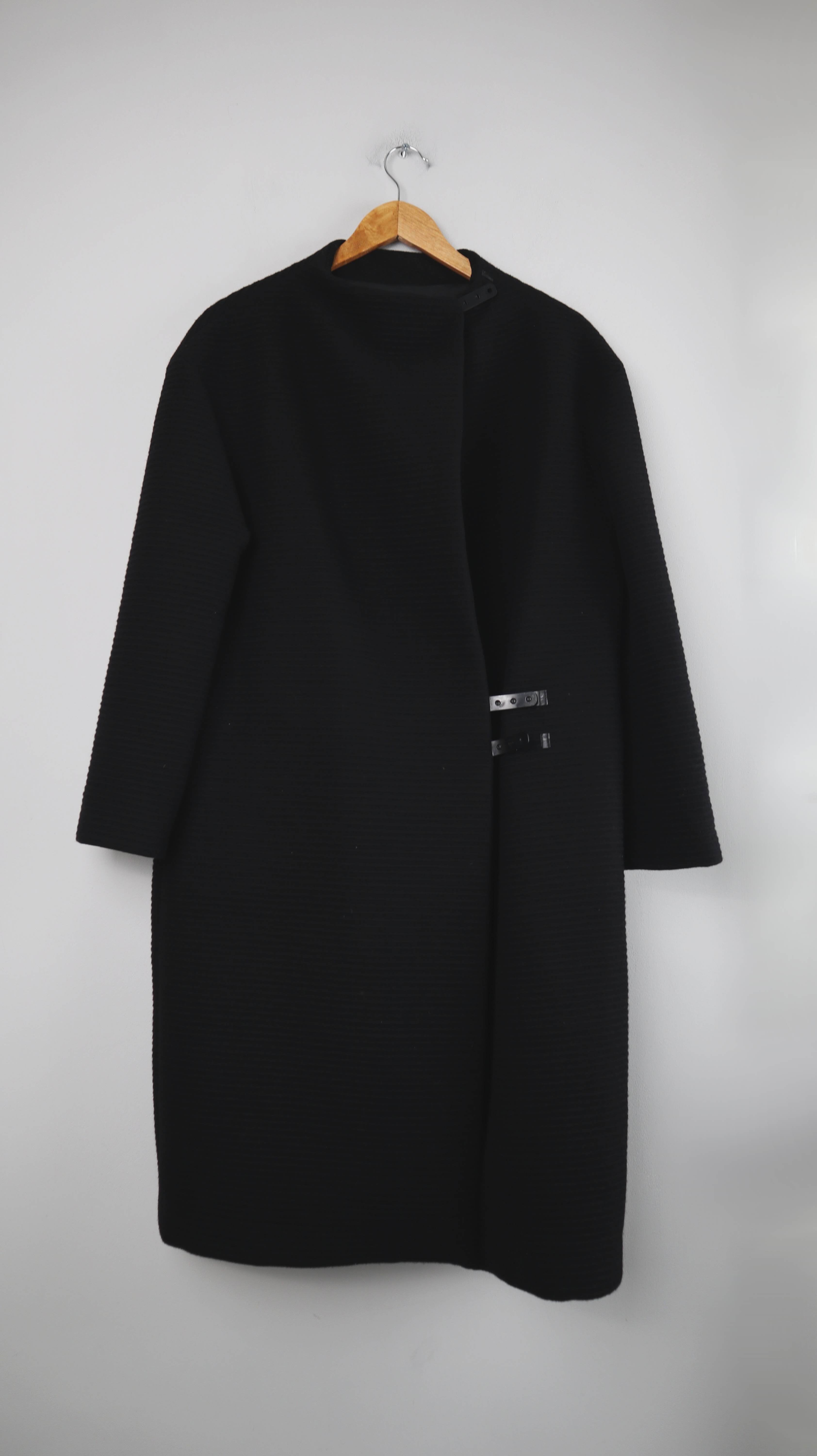 Mantel schwarz basic 38 M Staubmantel Design Schweiz