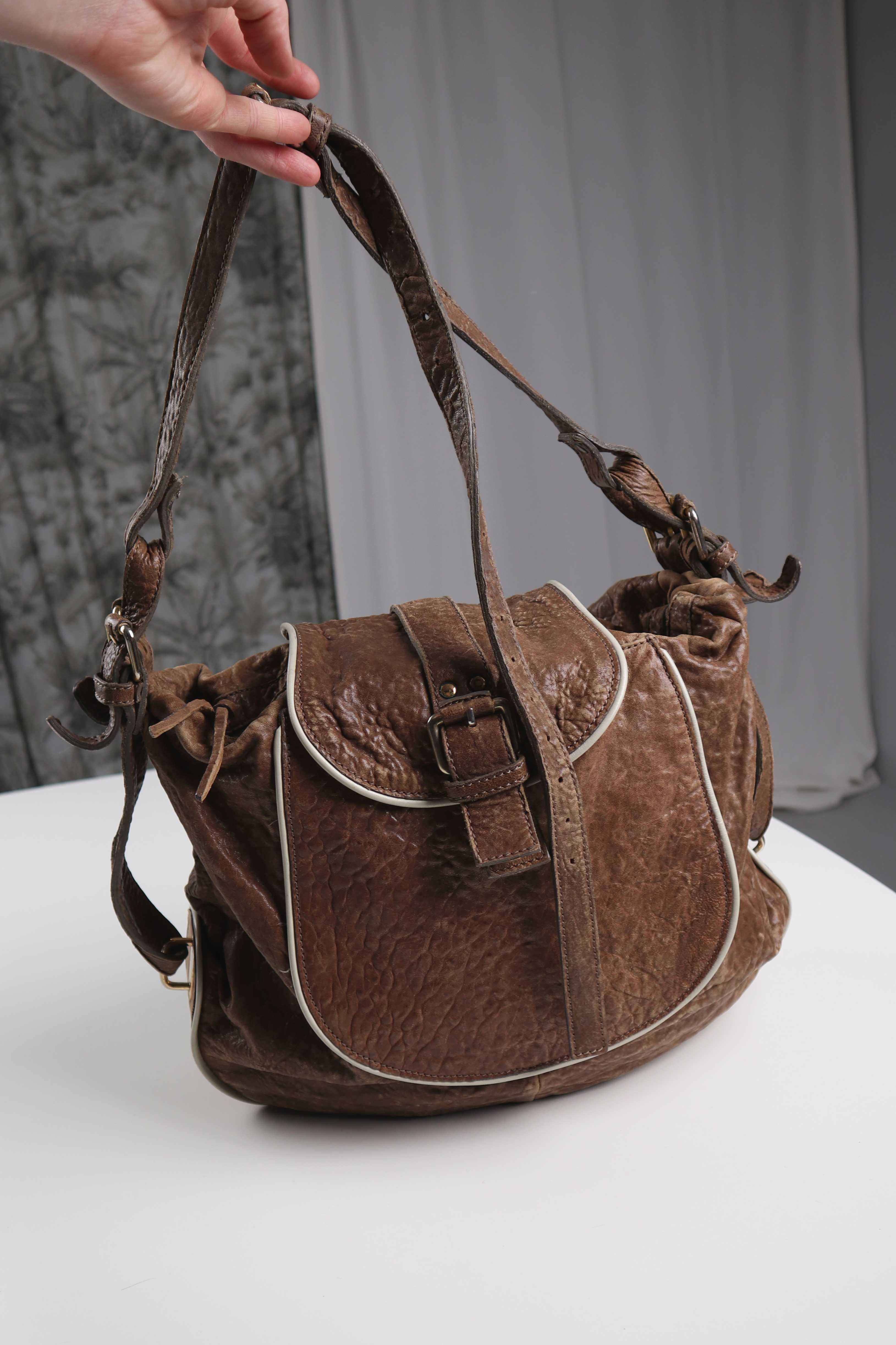 Whistles Tasche Ledertasche Umhängetasche Schultertasche Shopper