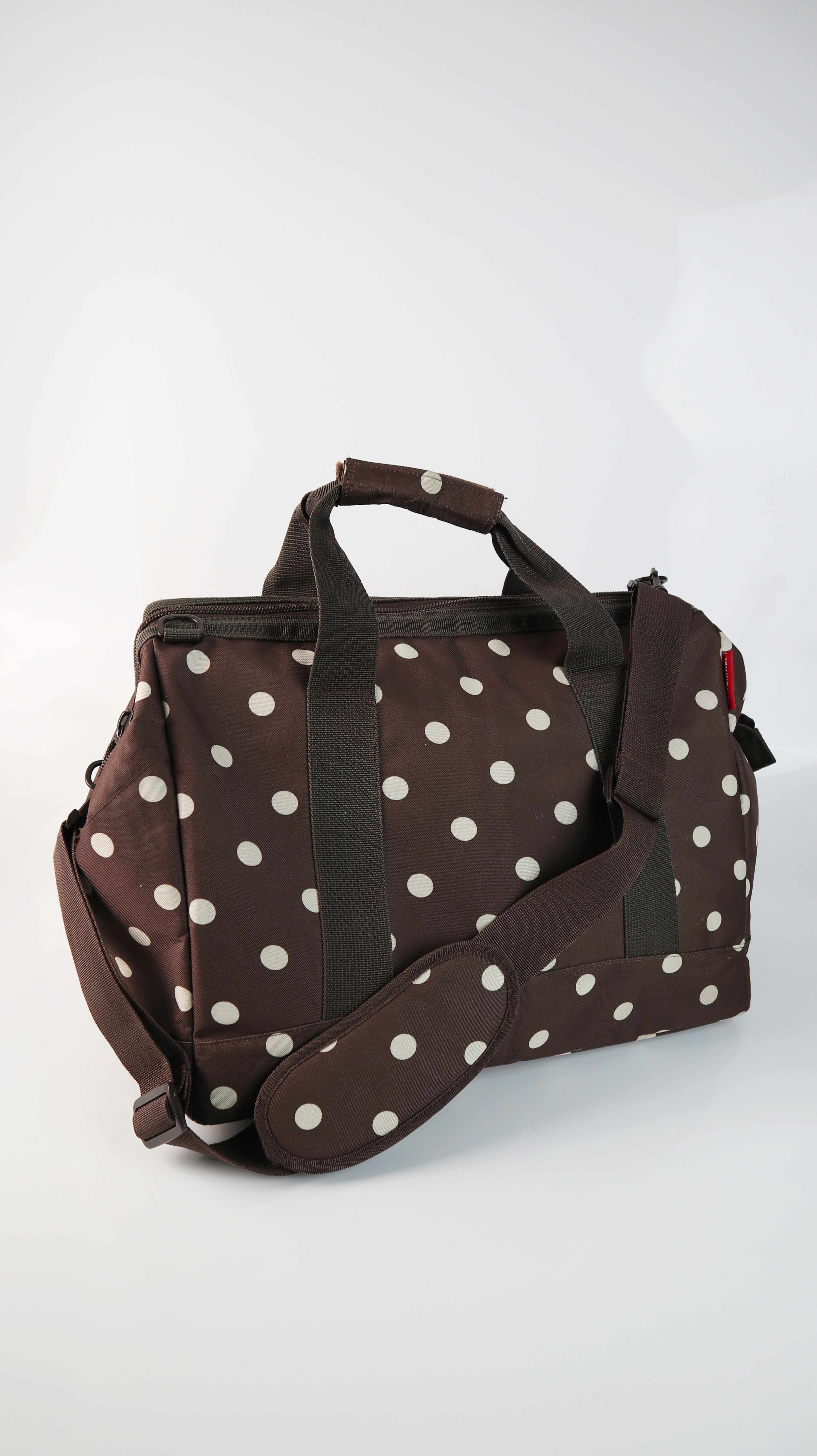 Reisenthel Reisetasche Weekender braun gepunktet Shopper
