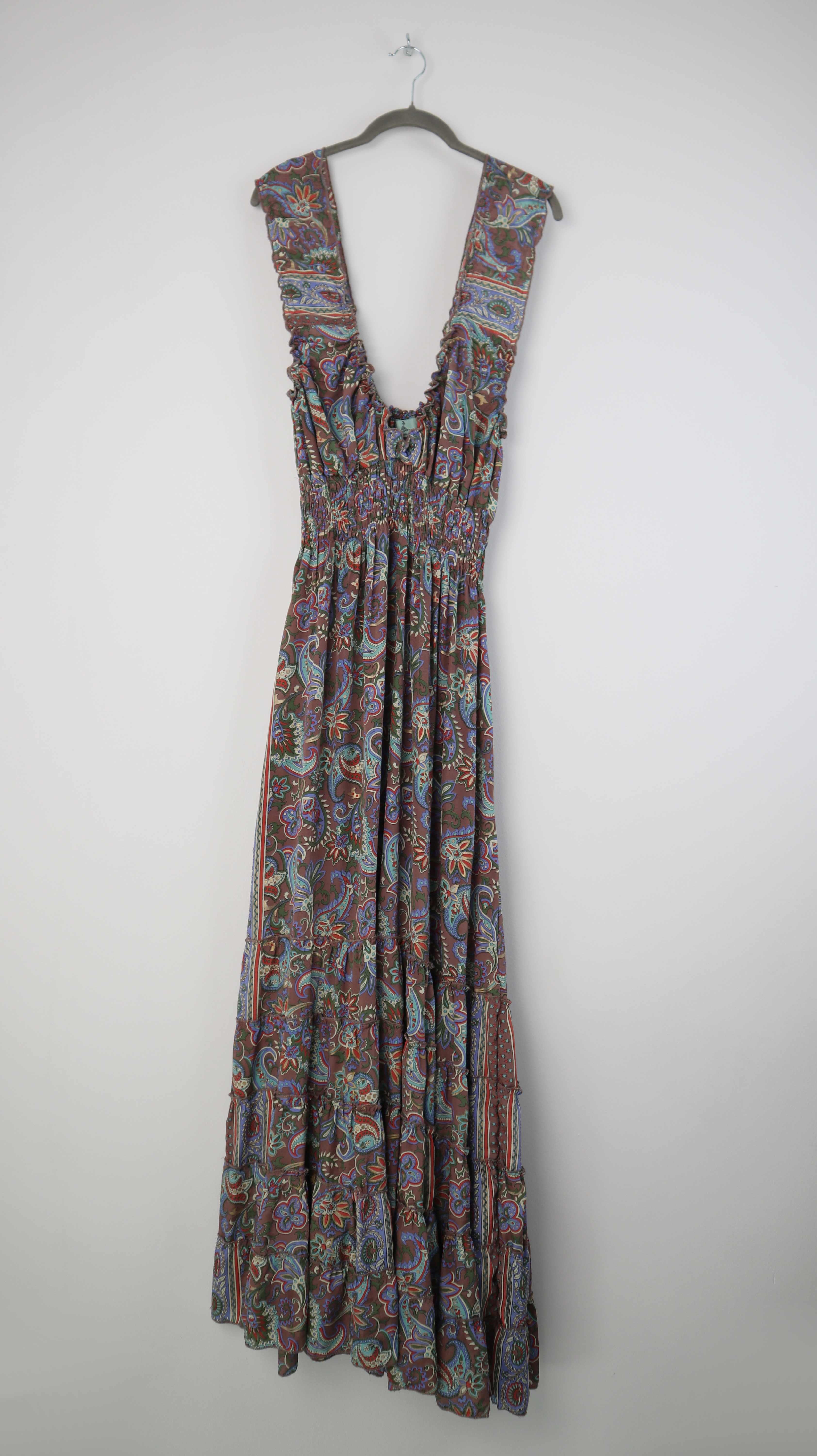 Made with Love Kleid Maxikleid 38 M Paisley Sommerkleid Bohemian