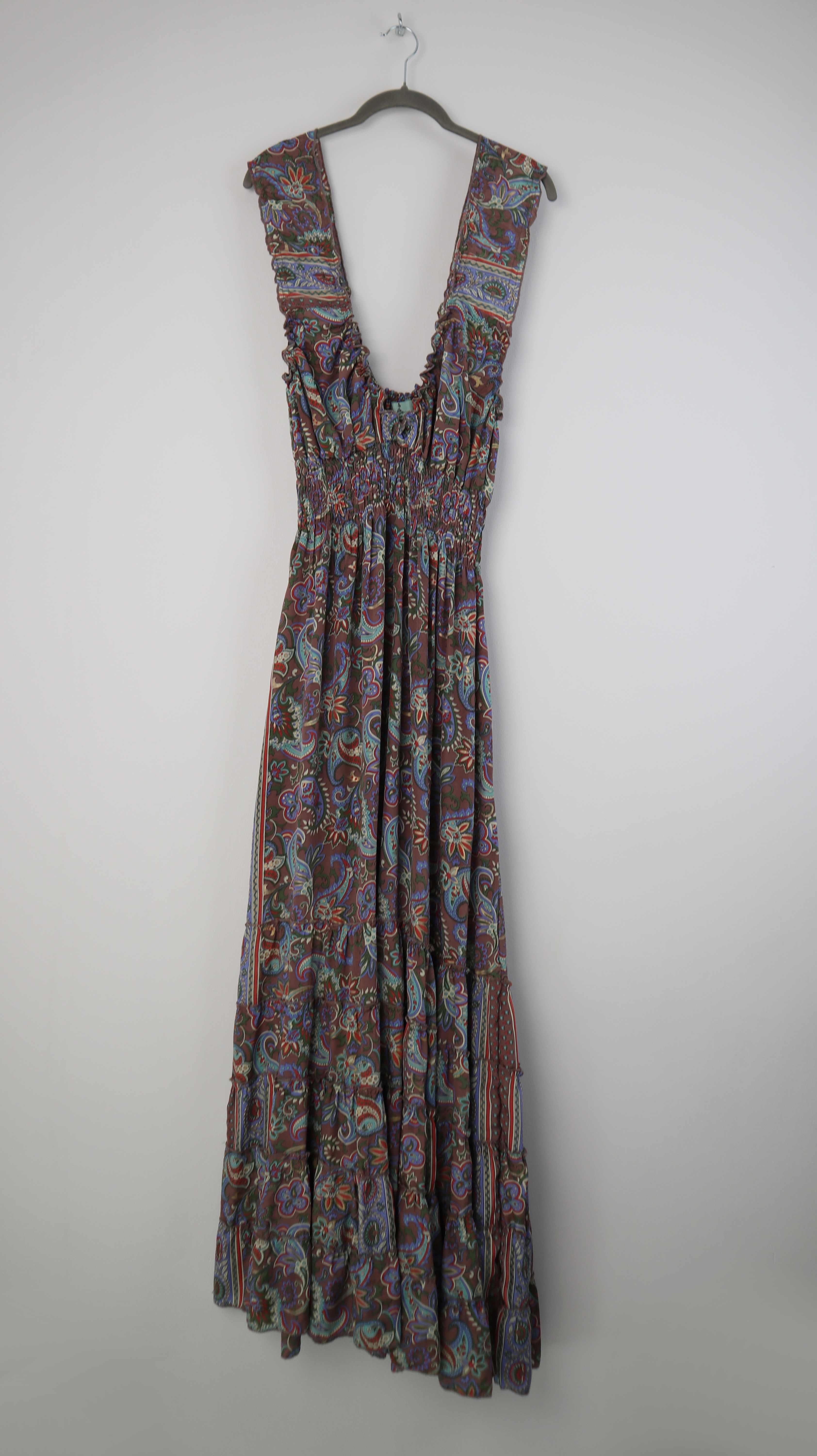 Made with Love Kleid Maxikleid 38 M Paisley Sommerkleid Bohemian