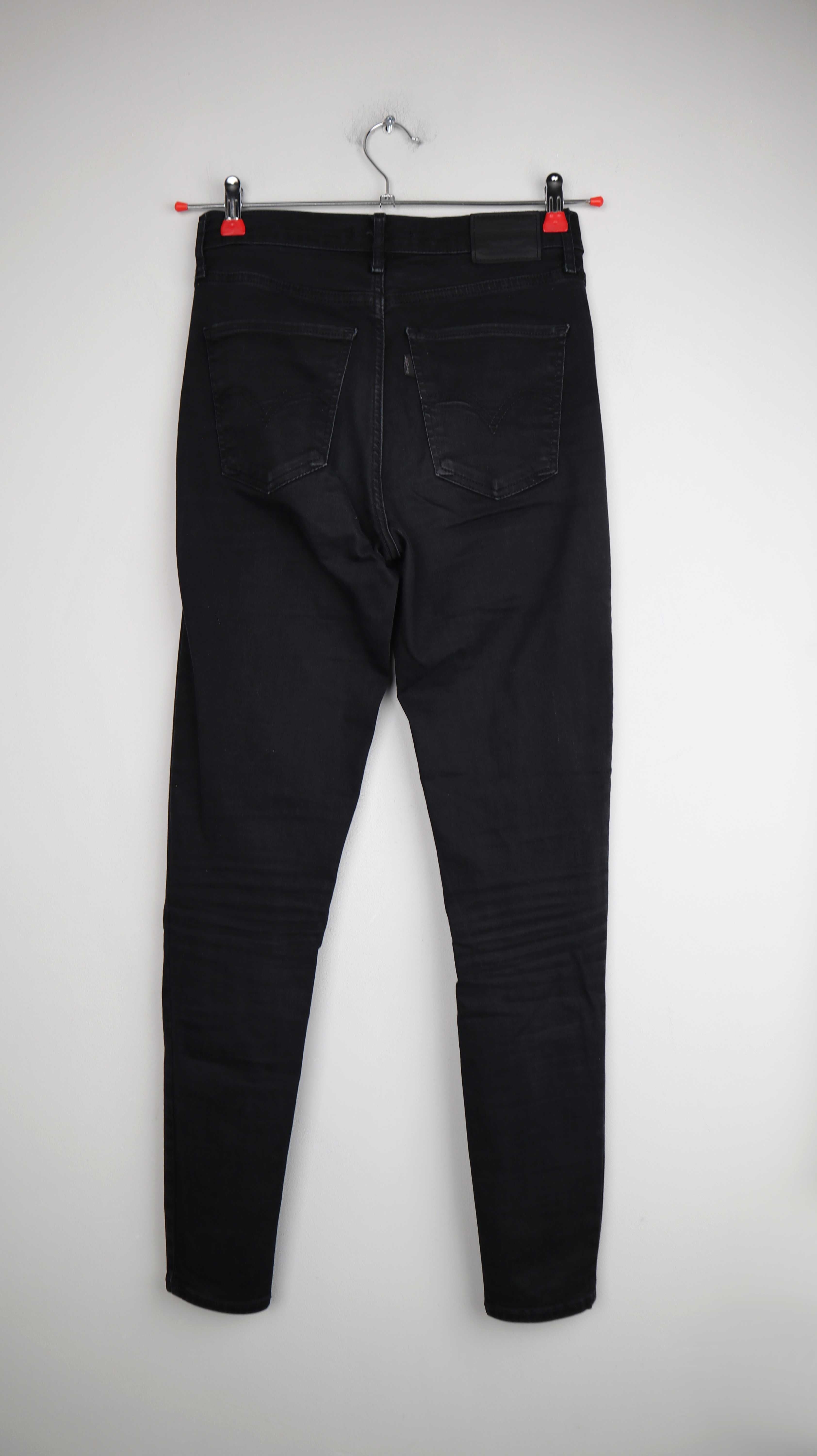 Levis Schwarz Hose Röhrenhose skinny Mile high super skinny 28 high waist