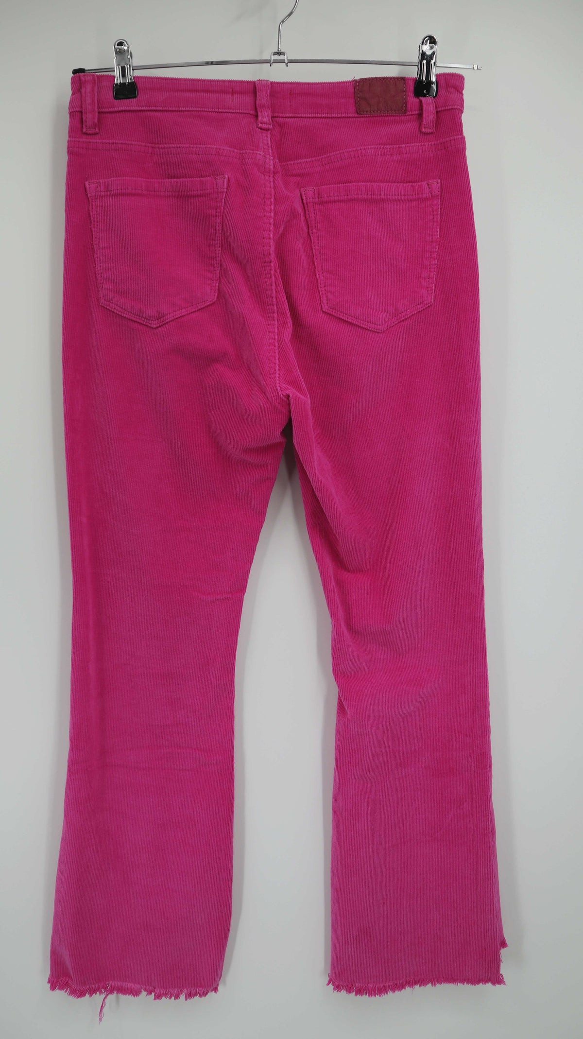 Via Milano Hose Pink Cord Cordhose L 44 38 M Rosa einfarbig