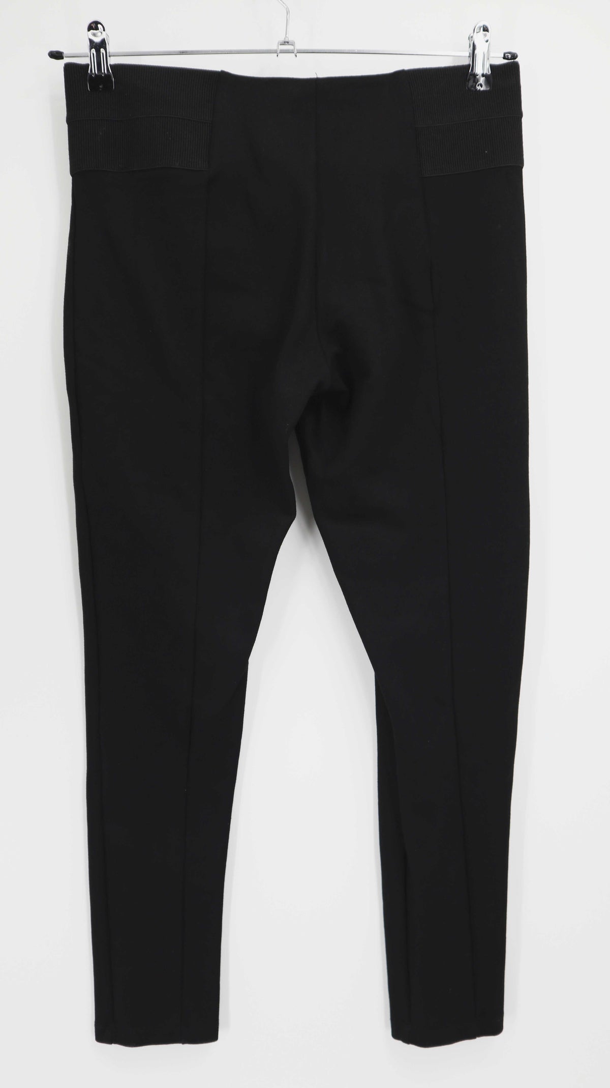 Zara basic Hose schwarz 40 L slim Stoffhose Jeggings