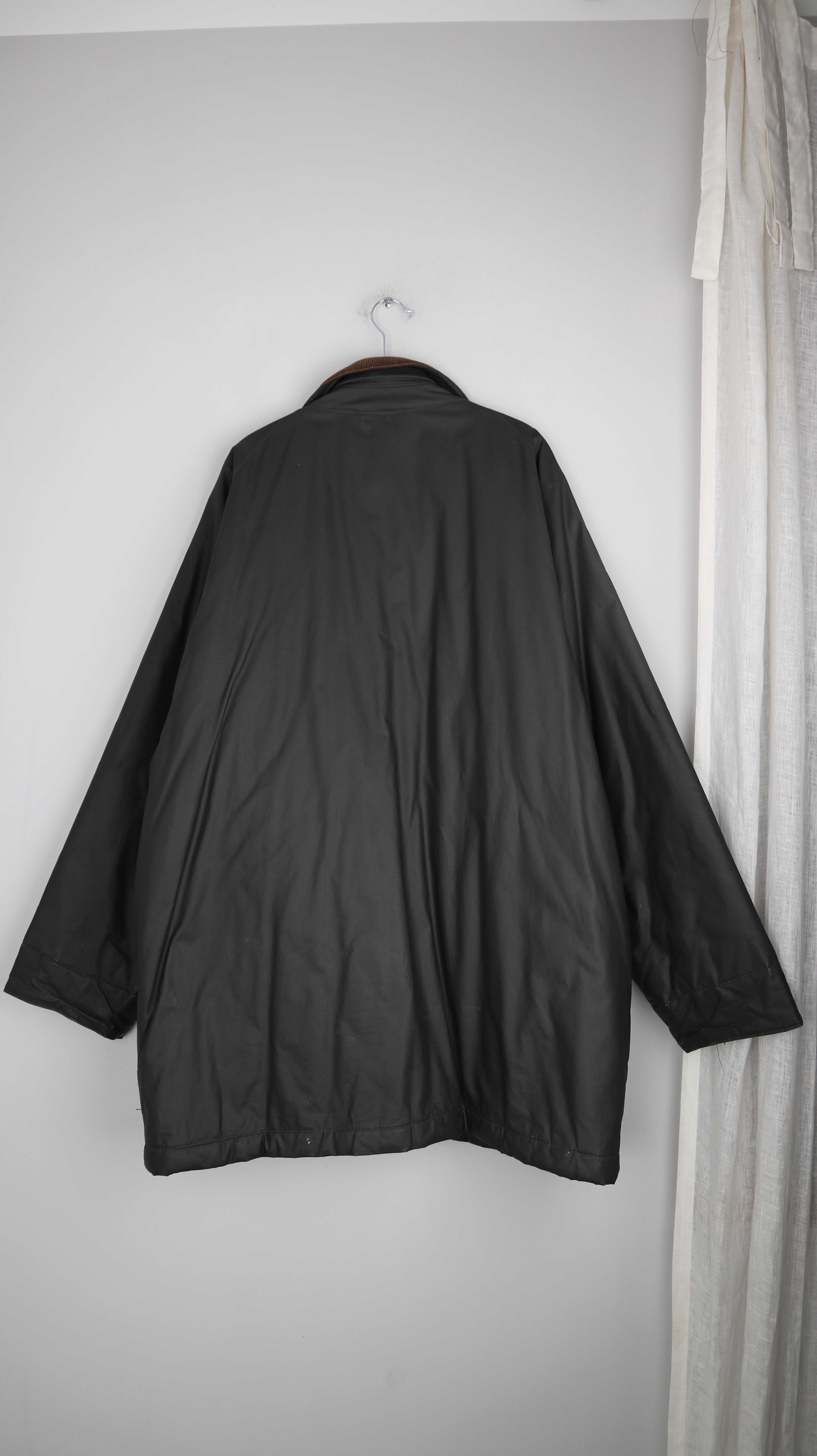Le Frog Jacke Dunkelgrün Grün Wachsjacke 42 XL Regenjacke