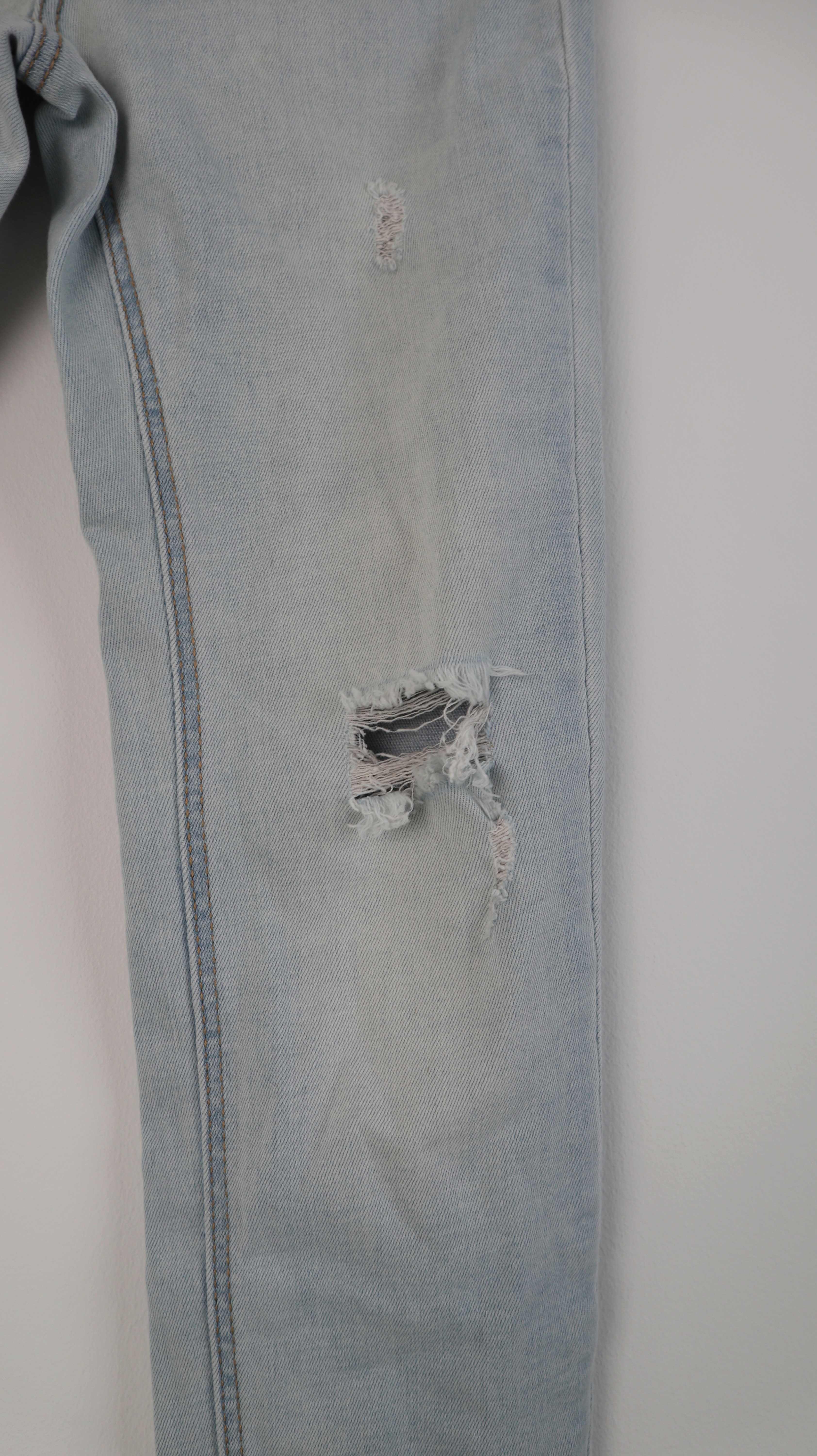 Stradivarius Hose Jeans blau denim 36 S slim skinny