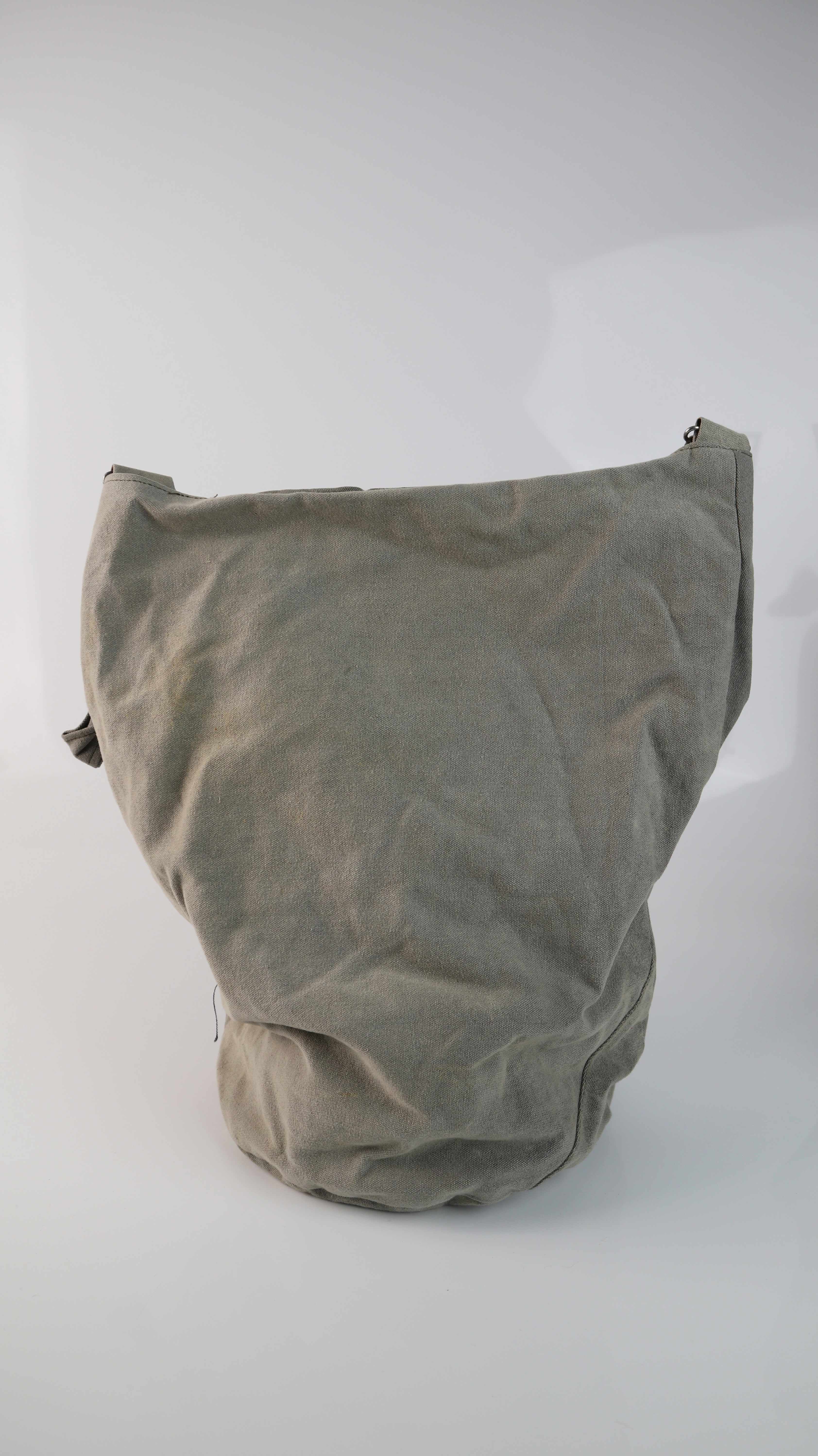 Canvas Tasche grün Khaki Recycelt Tragetasche Beutel Shopper military