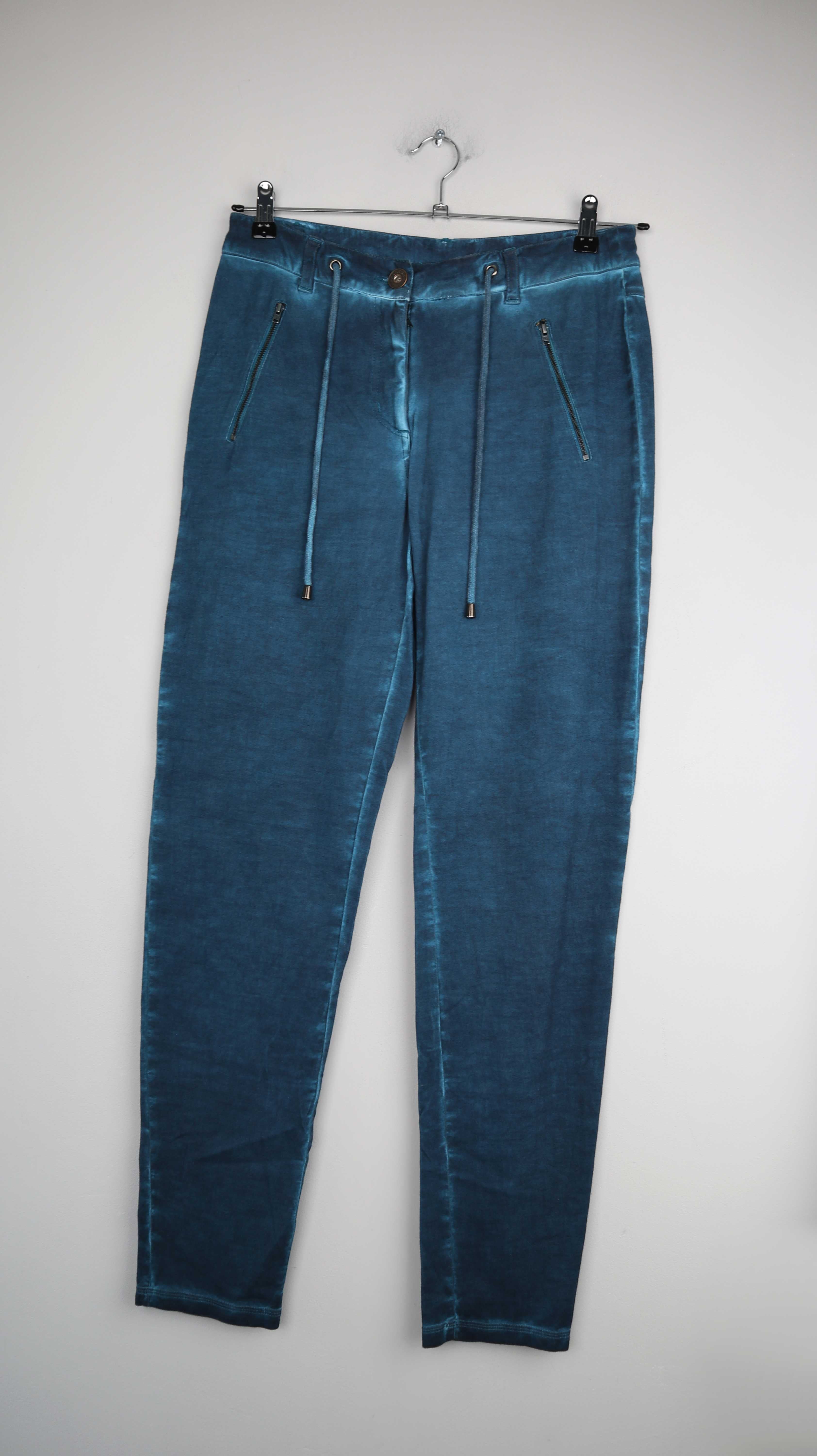 Madness Hose blau türkis 38 M Chino Stoffhose Deerberg