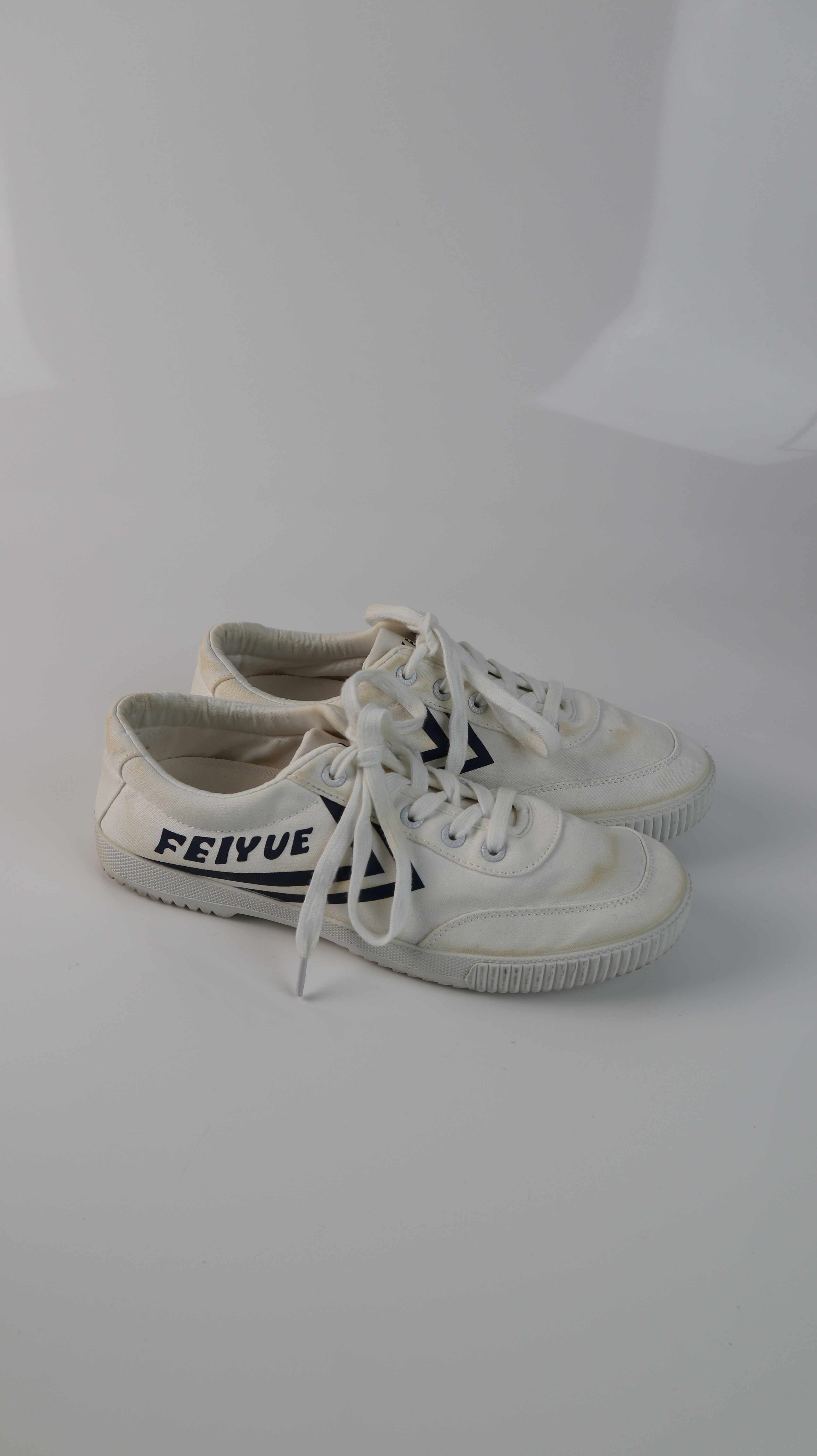 Feiyue Sneaker Turnschueh weiß blau 44 chinesisch