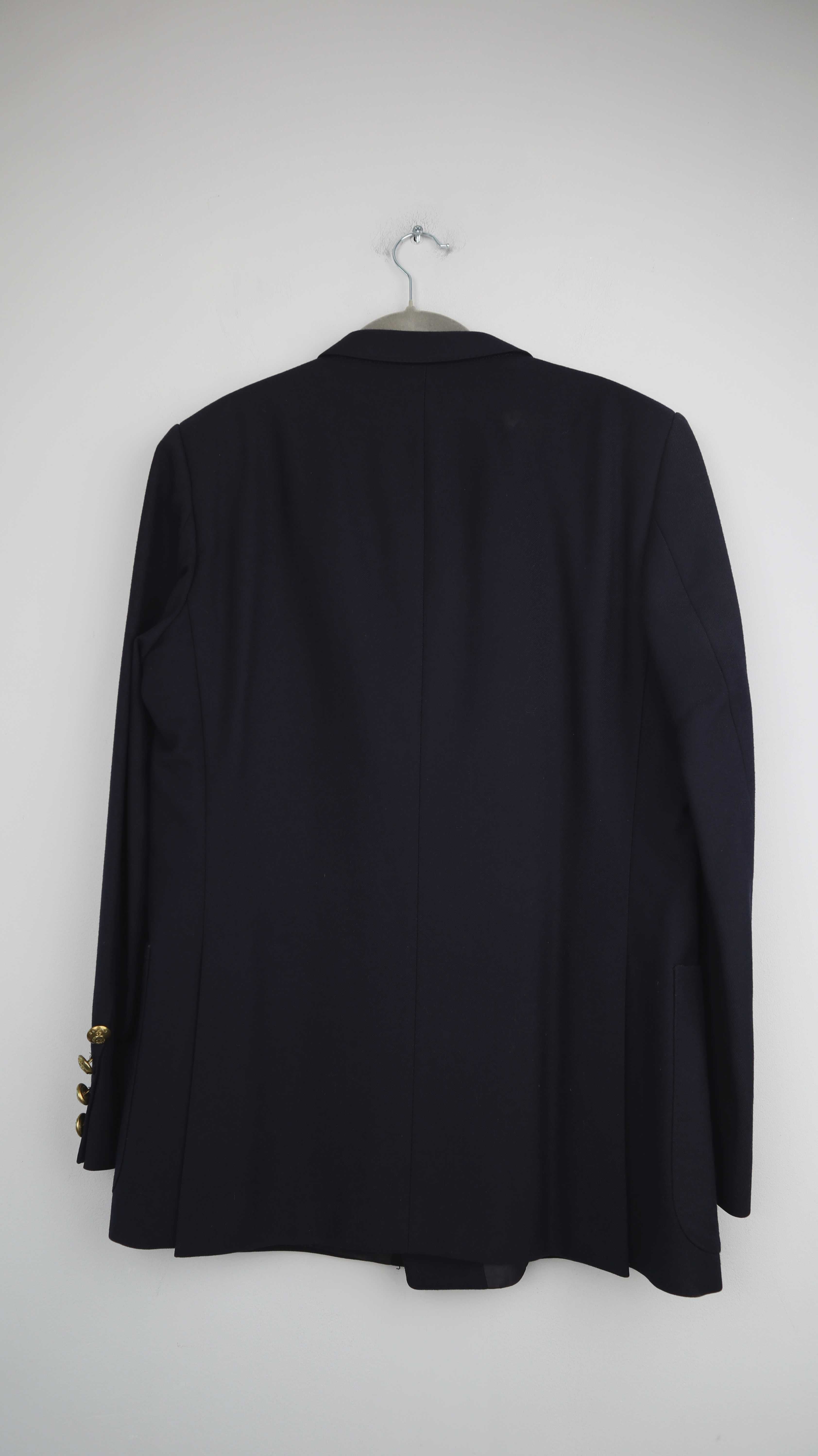 Britische Jacke Mantel Blazer Caban Dunkelblau Desch Jacket Medical Corps Royal Army