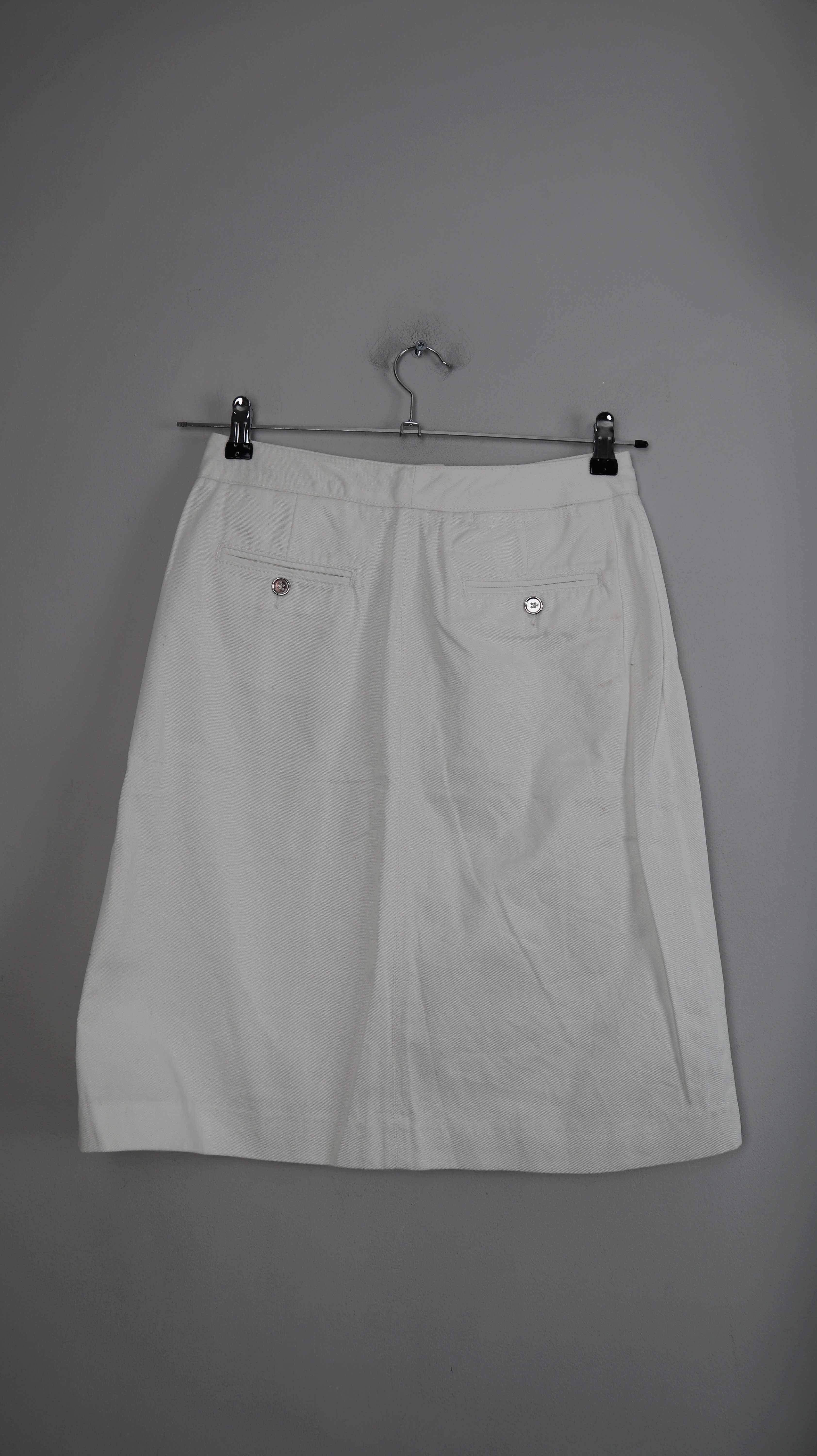 D&G Rock Weiß Dolce & Gabbana 38 M Midi Midirock Sommerrock