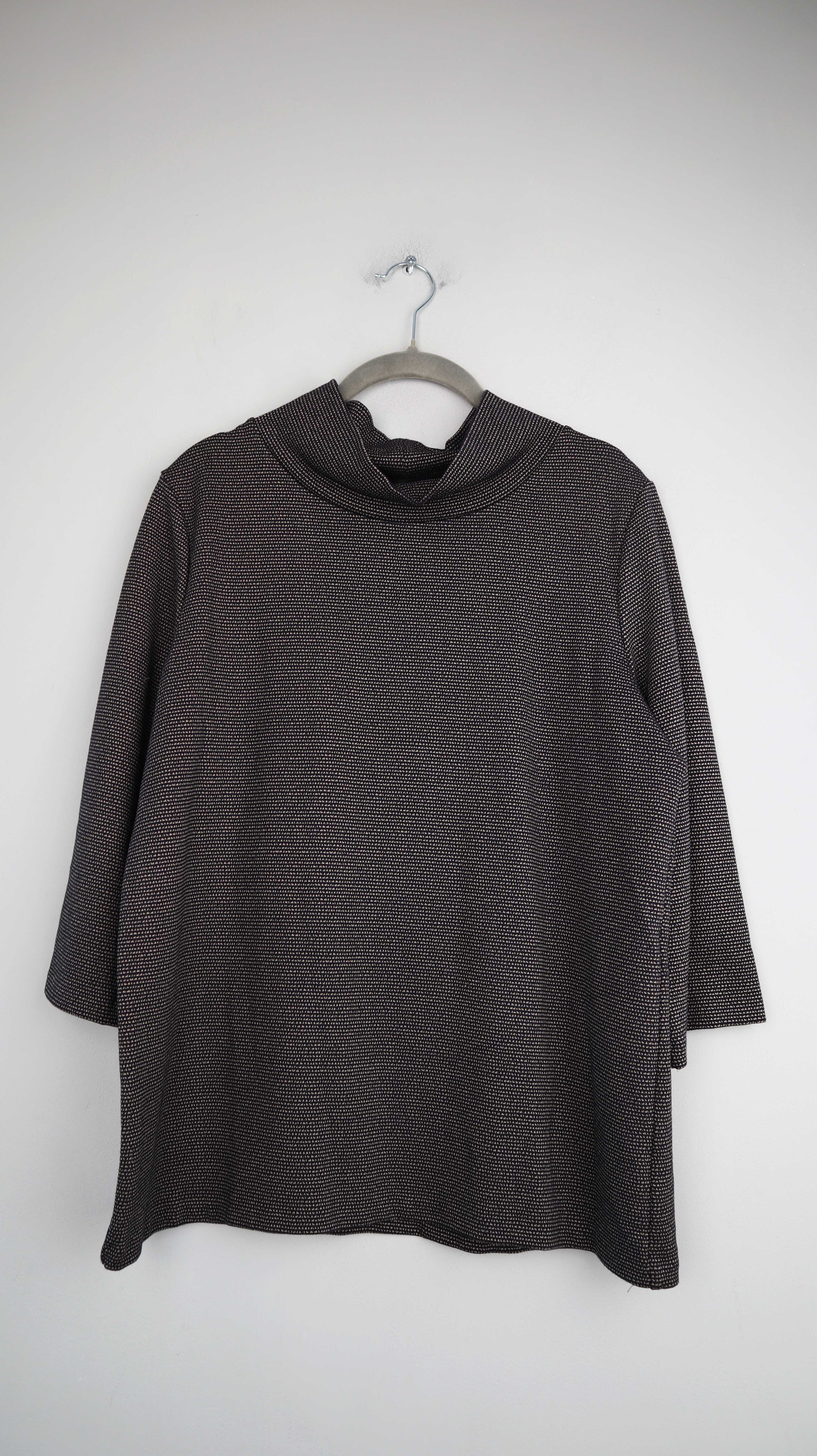 Someday Shirt Pullover braun dunkelblau 40 L Uhanna Longsleeve Sweater