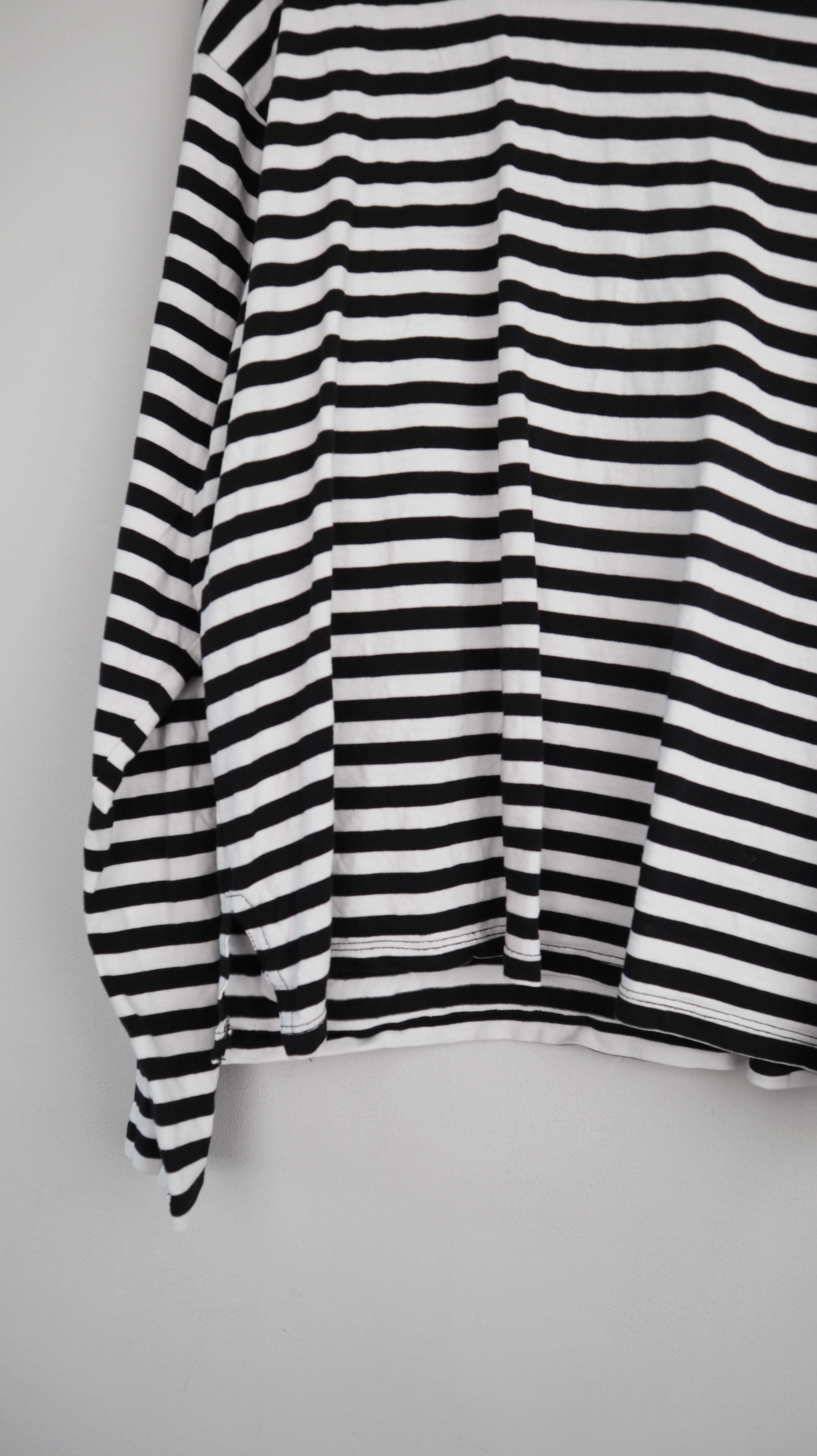 Monki Shirt Longsleeve gestreift Streifenshirt 38 M Pullover Oberteil