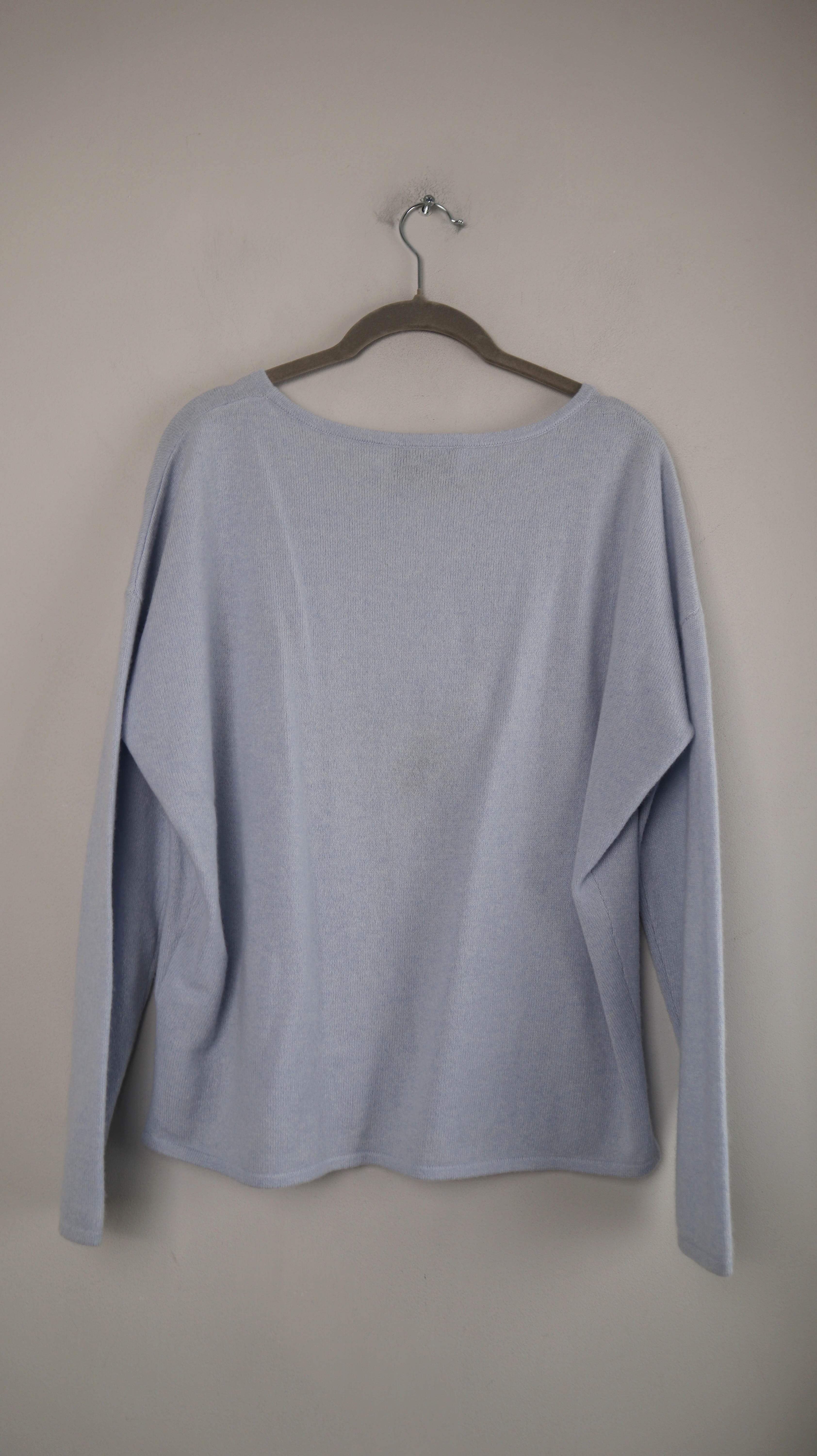 Iphoria Pullover Blau Cashmerepullover Martini Please Hellblau Cashmere