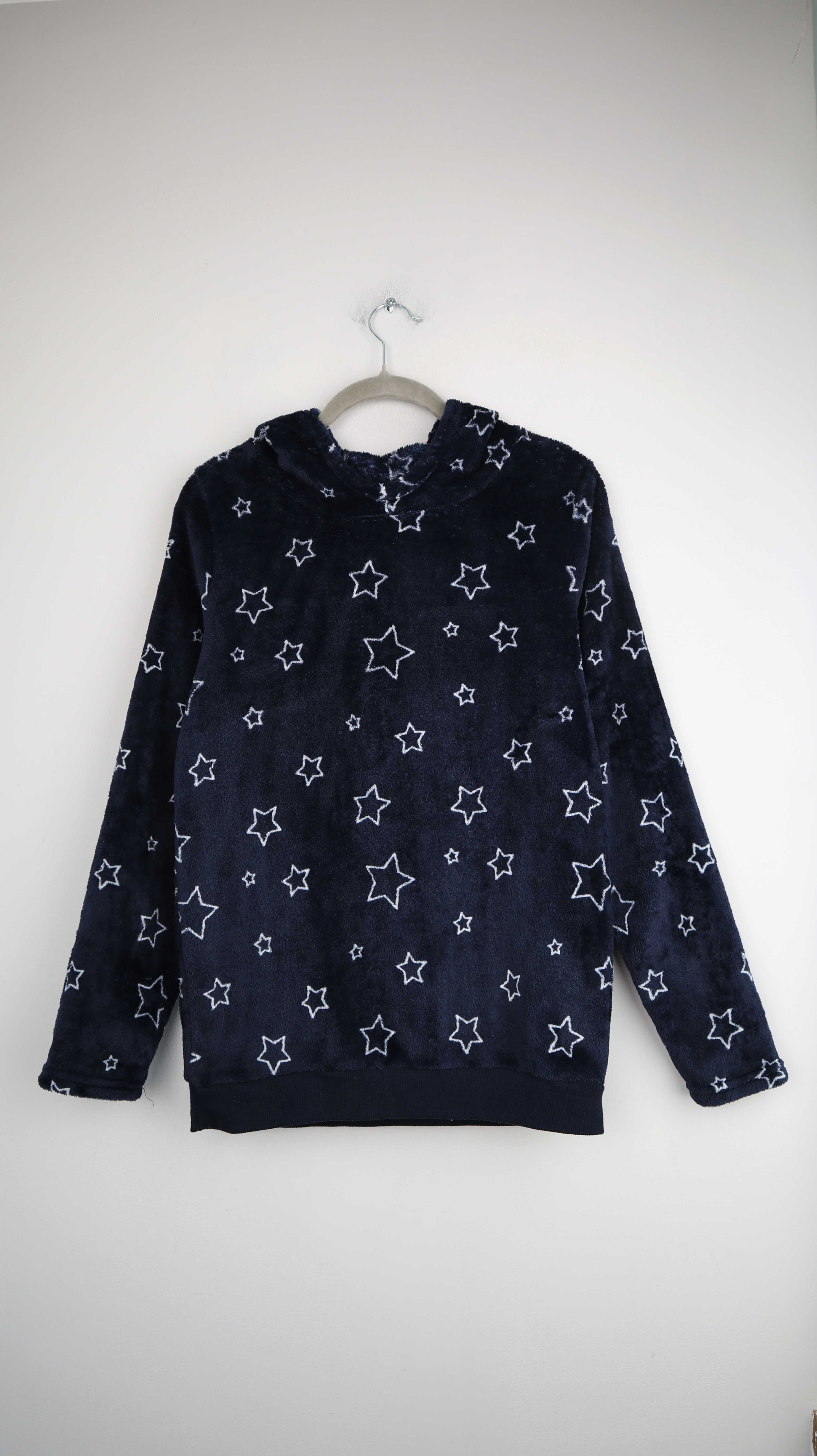 Gina Benotti Pullover Dunkelblau Sterne 36 38 Kuschelpullover