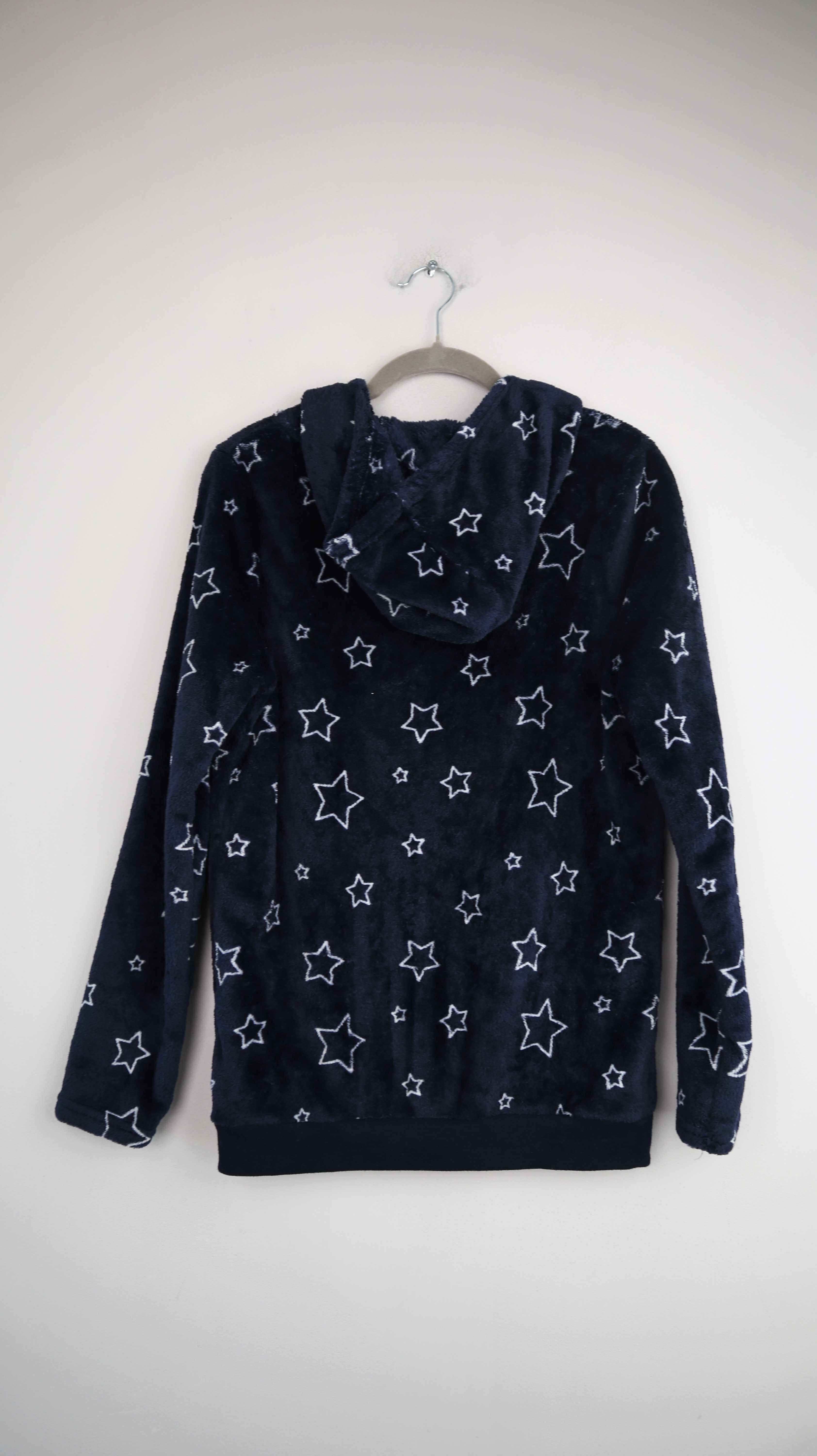 Gina Benotti Pullover Dunkelblau Sterne 36 38 Kuschelpullover